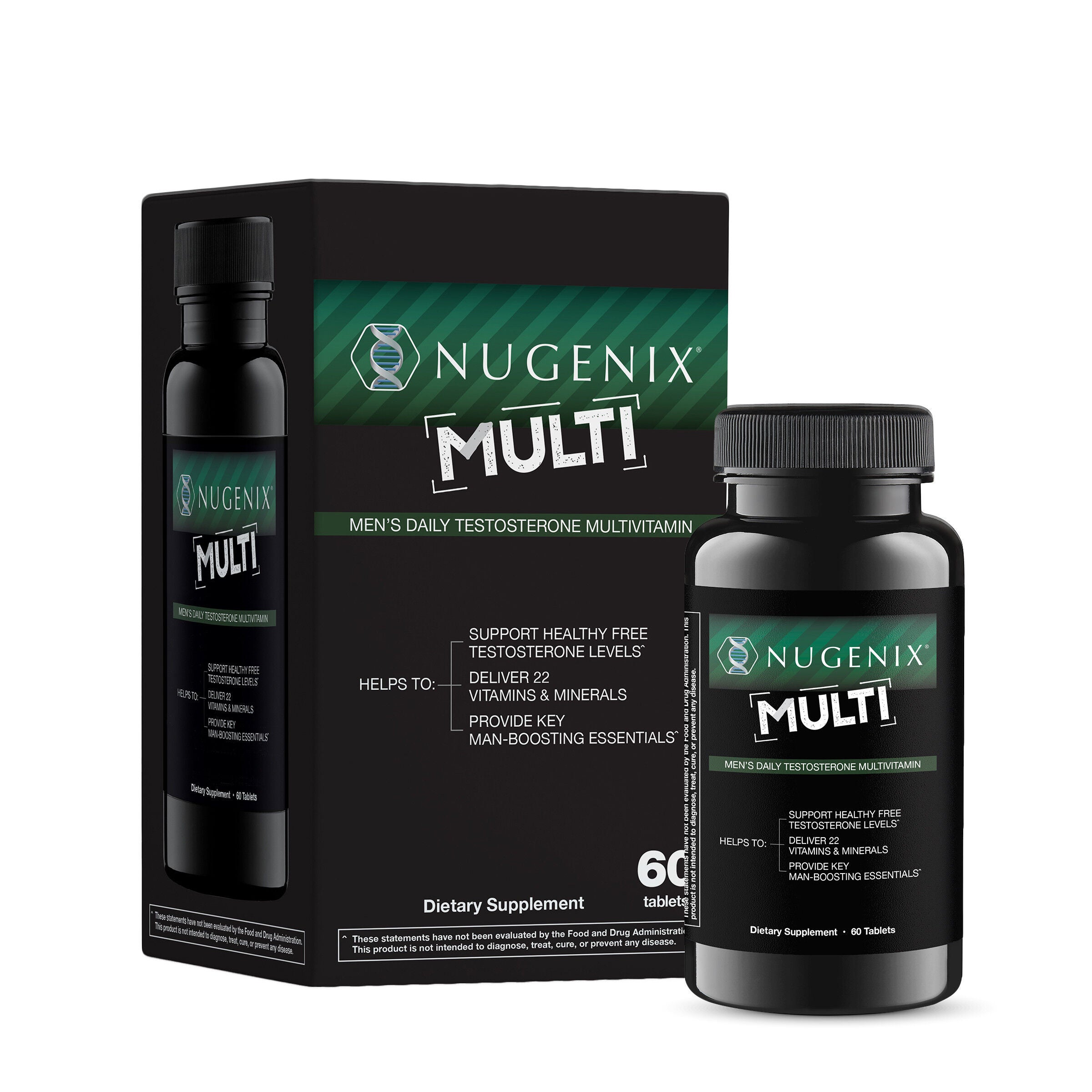 Men&#39;s Testosterone Multivitamin - 60 Tablets &#40;30 Servings&#41;  | GNC