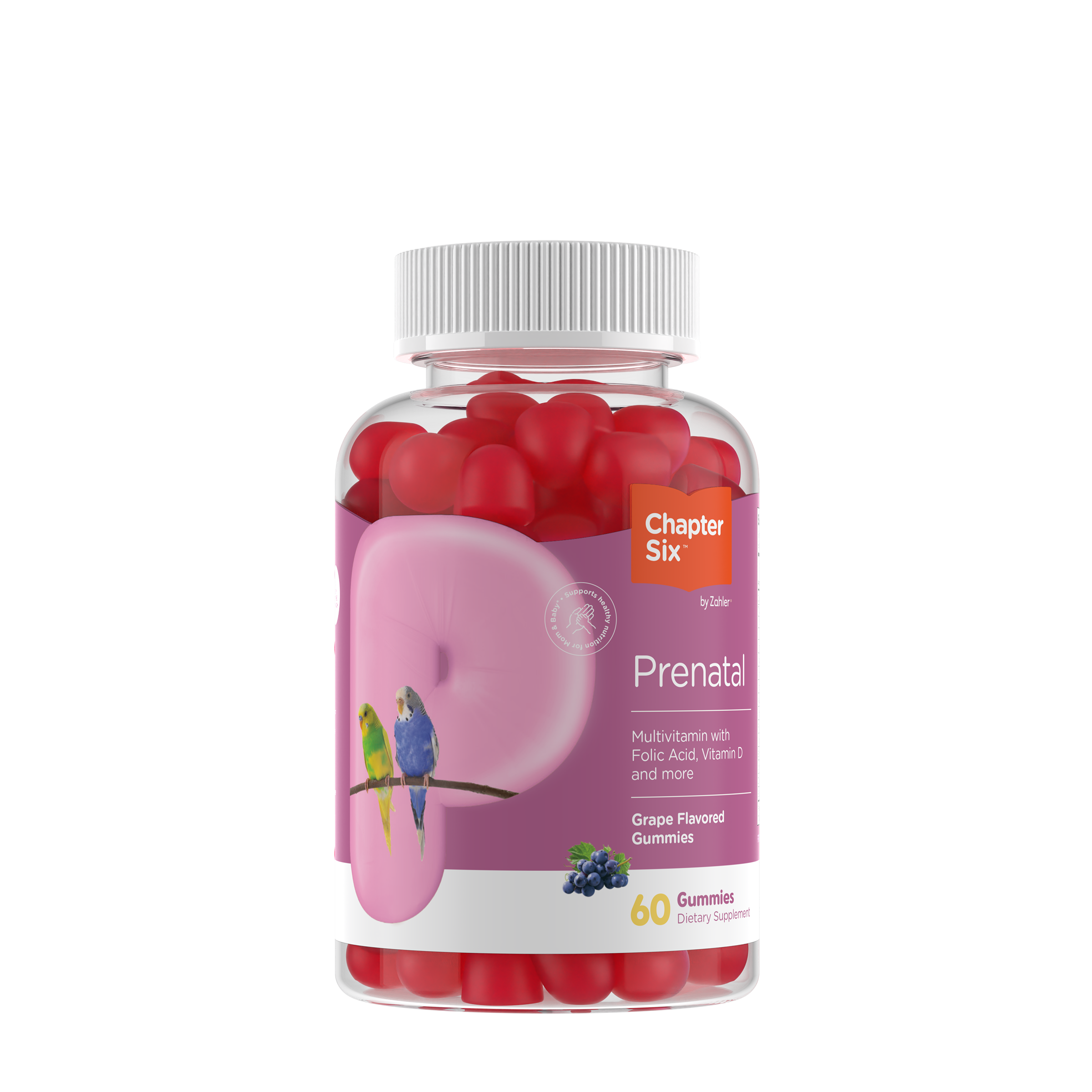 ZAHLER® - Chapter Six: Prenatal - Grape - 60 Gummies (30 Servings