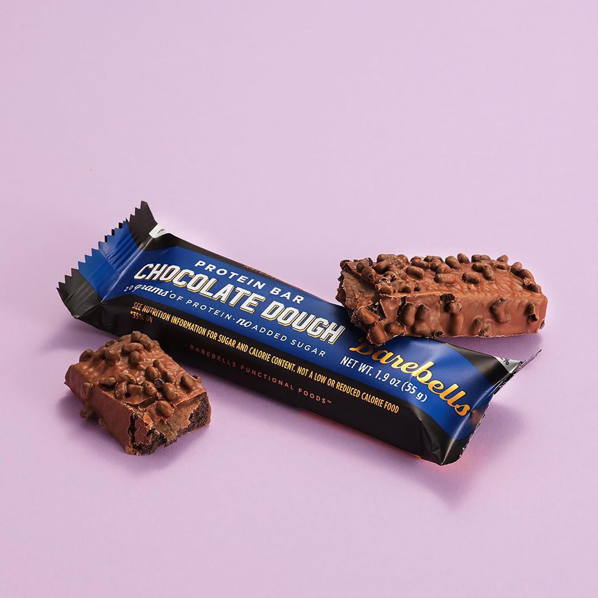 Protein Bar -  Chocolate Dough &#40;12 Bars&#41; Chocolate Dough | GNC