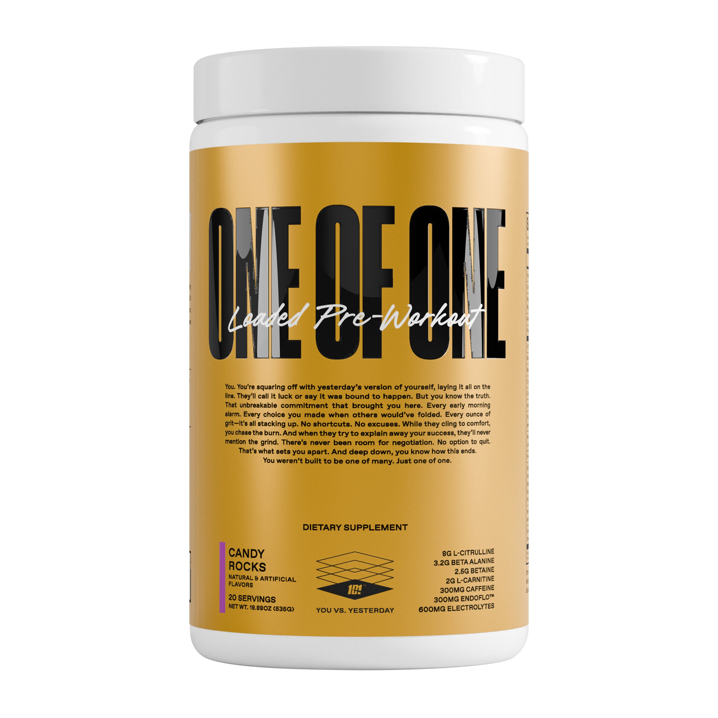 One of Loaded Pre-Workout - Candy Rocks (20 Servings)
