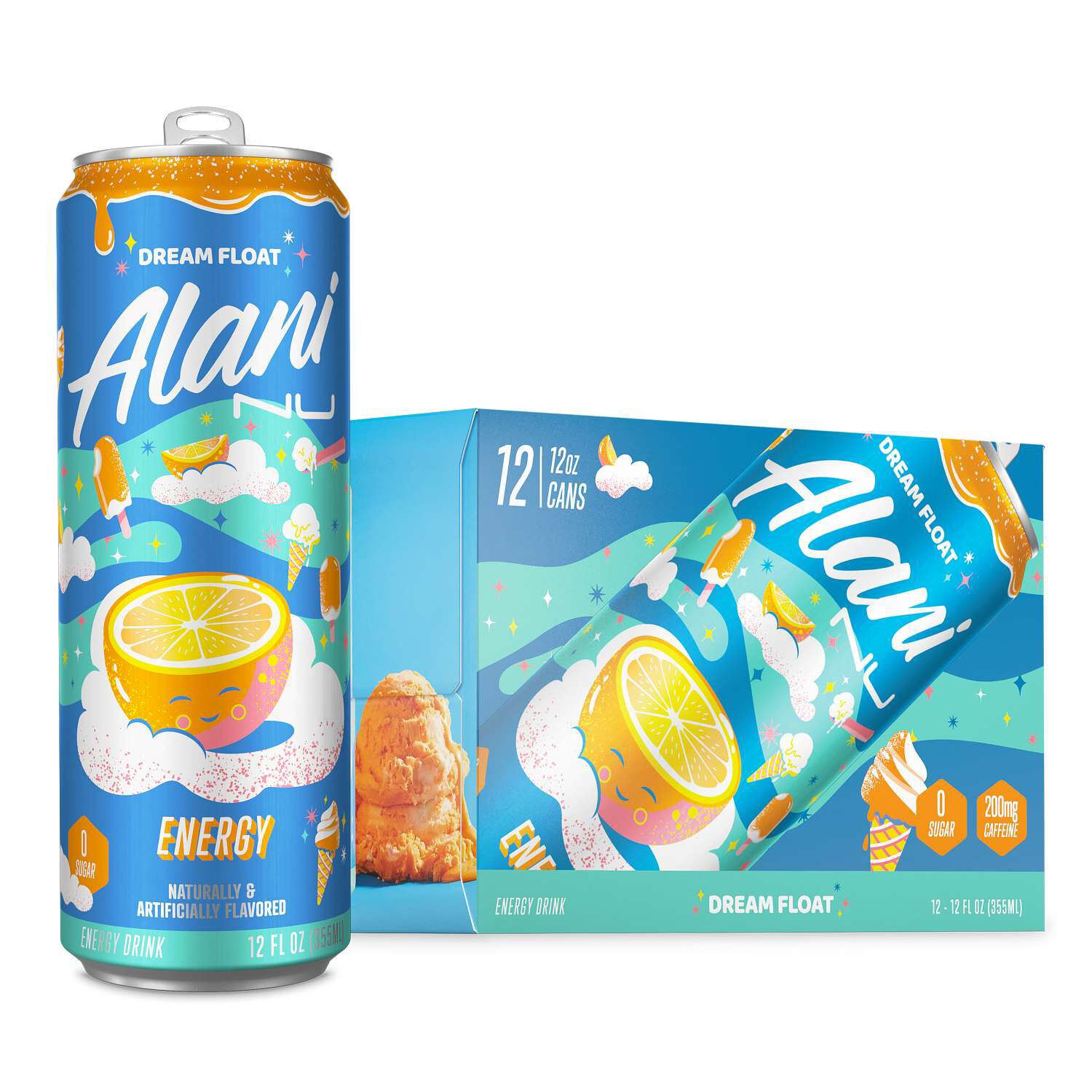 Energy Drink - Dream Float - 12oz. (12 Cans) Dream Float | GNC