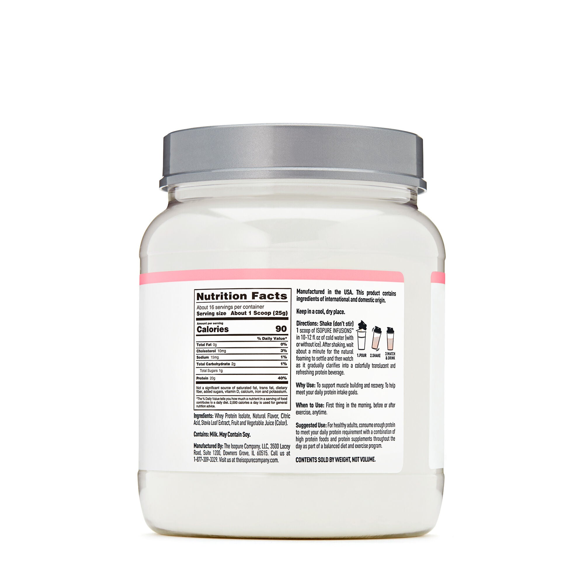 ISOPURE PROTEIN DRINK  San Mateo Sports Nutrition