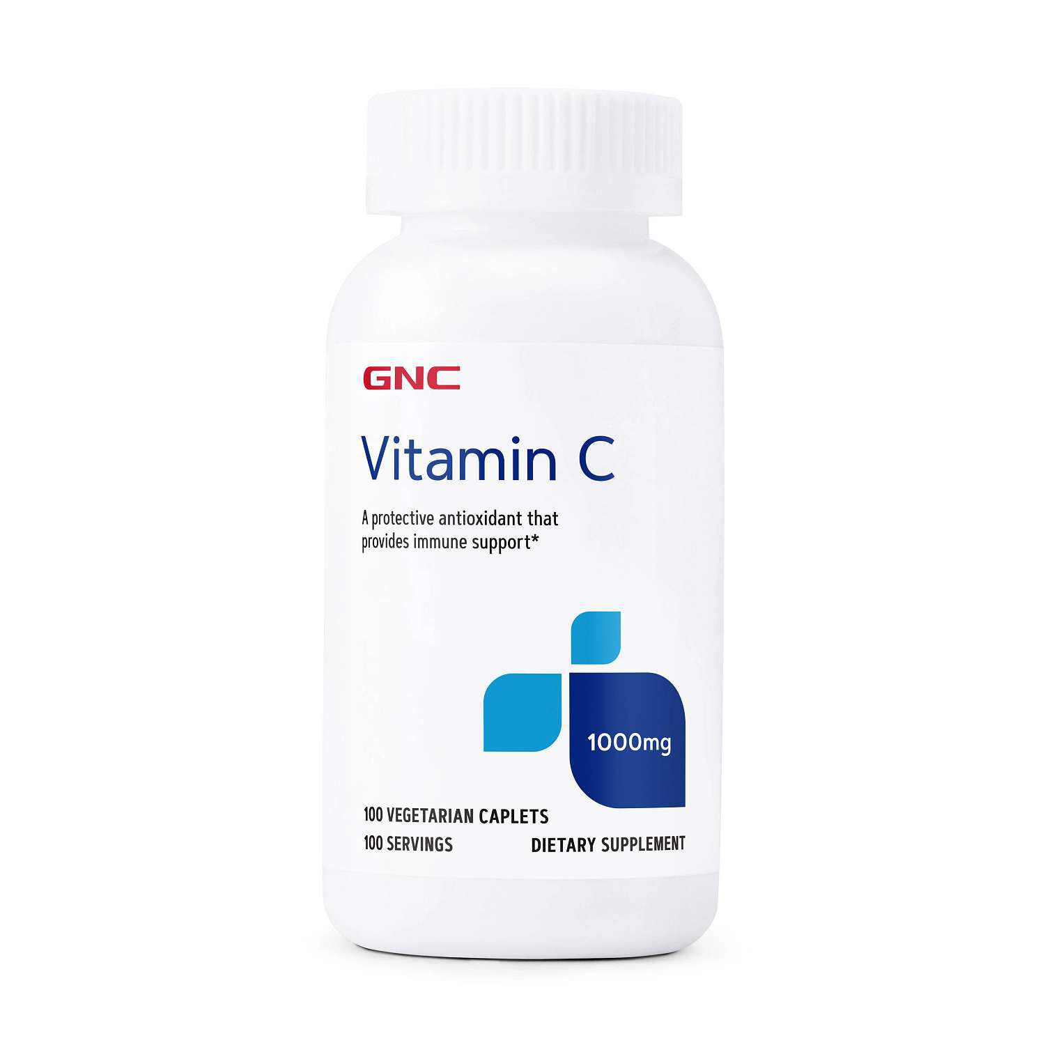 Vitamin C 1000 mg - 100 Caplets (100 Servings)  | GNC