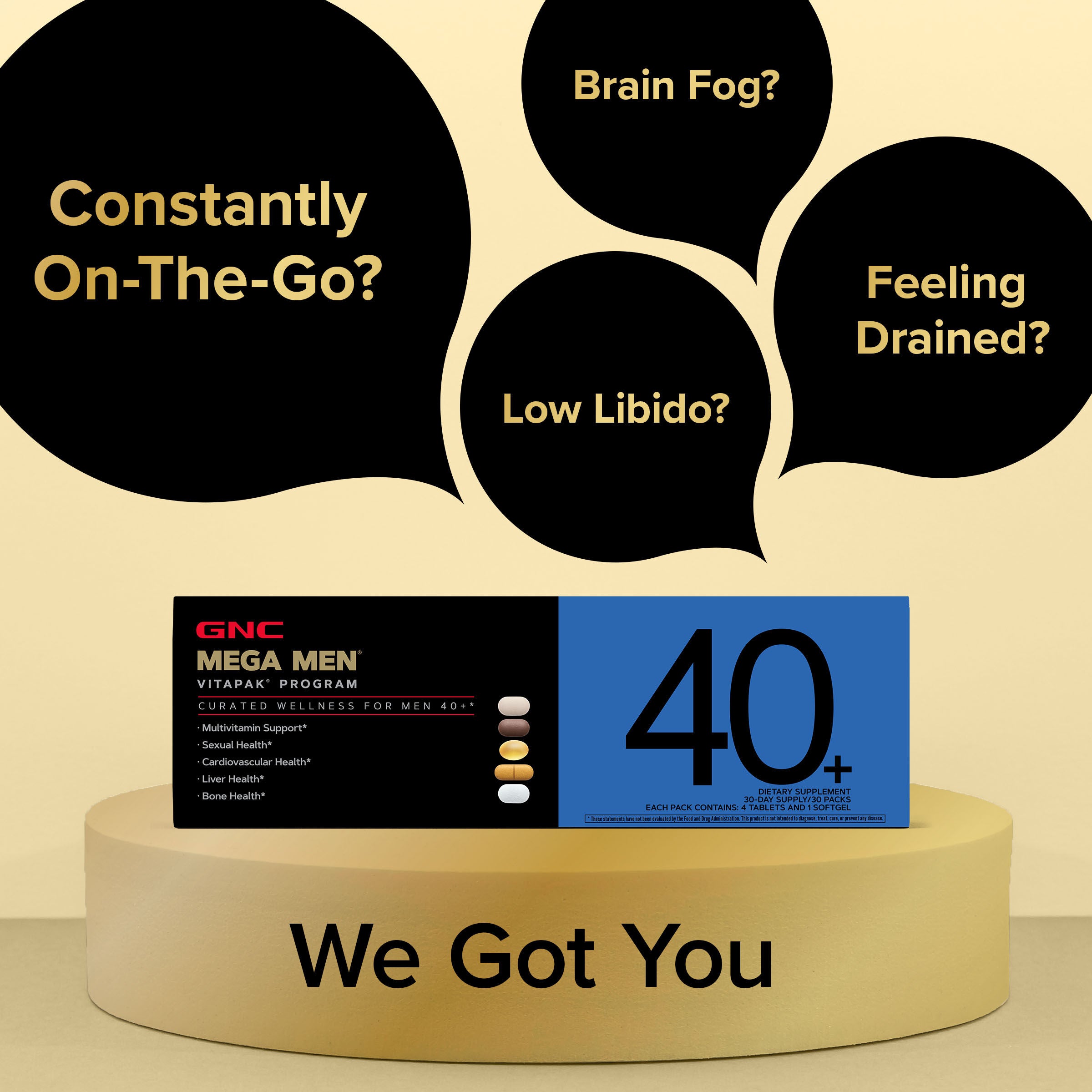 TikTok 40+ Vitapak&reg; Program (1 Month Supply)  | GNC