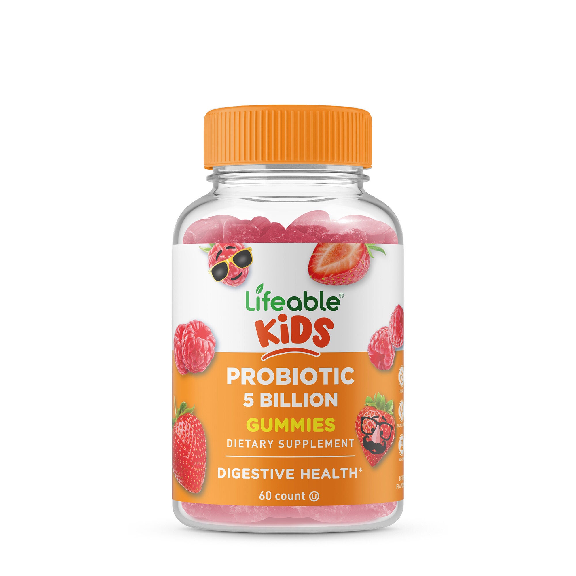 Probiotic 5 Billion - 60 Gummies (60 Servings)  | GNC