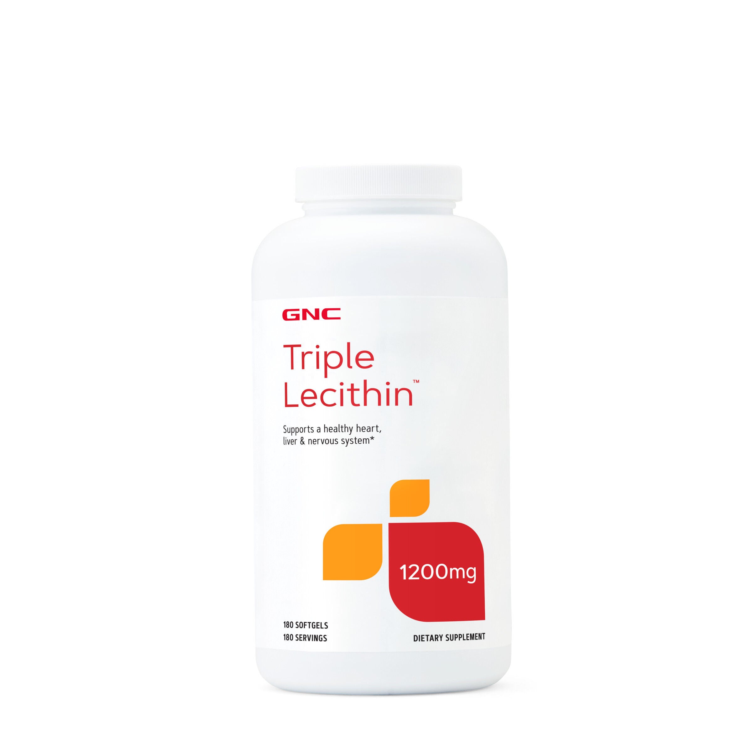 Triple Lecithin&trade; 1200mg - 180 Softgels (180 Servings)  | GNC