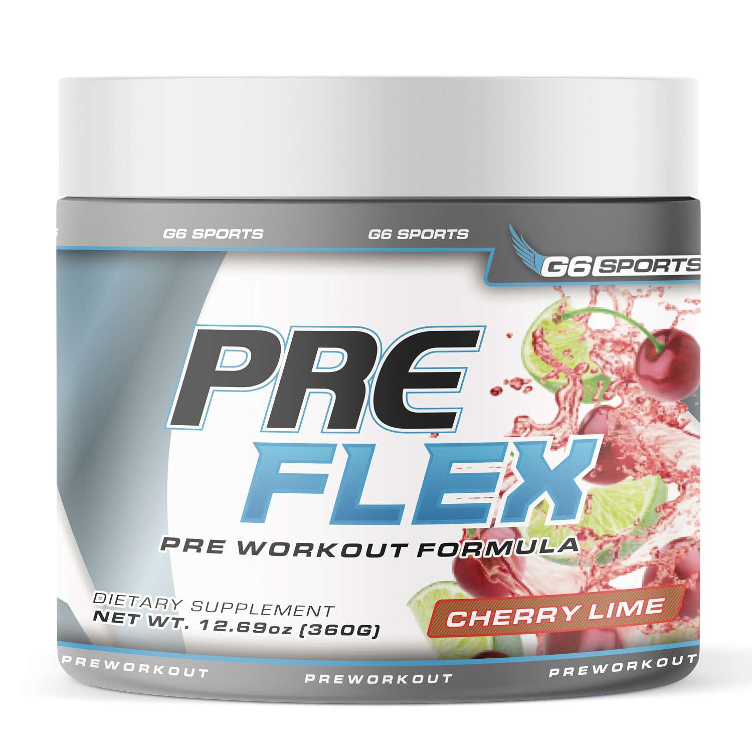 Pre Flex Pre Workout Formula - Cherry Lime (30 Servings)