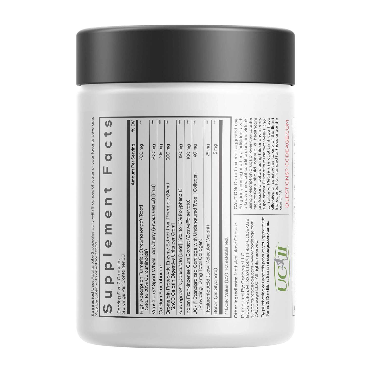 Supreme Joint Health UC-II&reg; Collagen & VitaCherry&reg; - 60 Capsules (30 Servings)