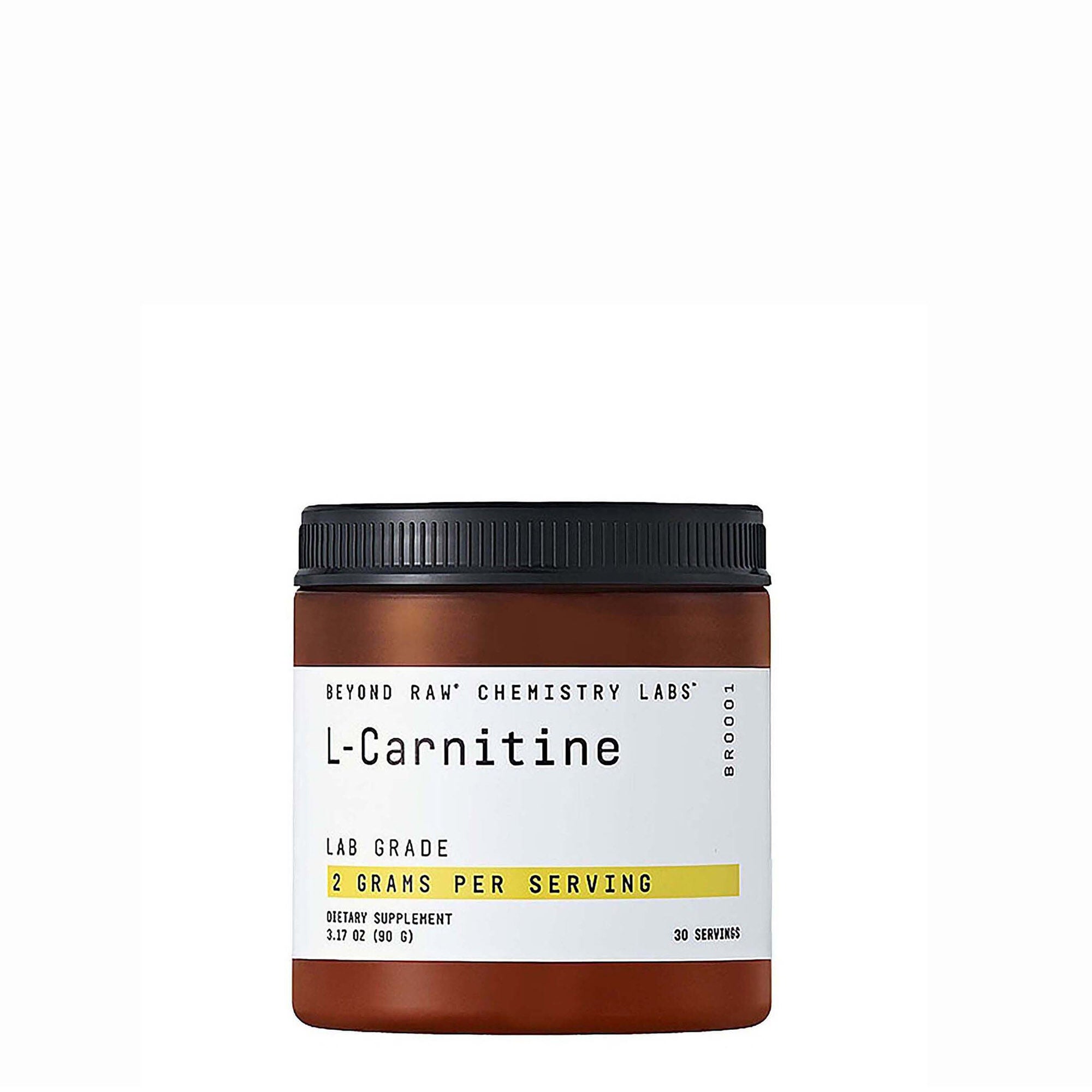 Beyond Raw Chemistry Labs L Carnintine 30 Servings