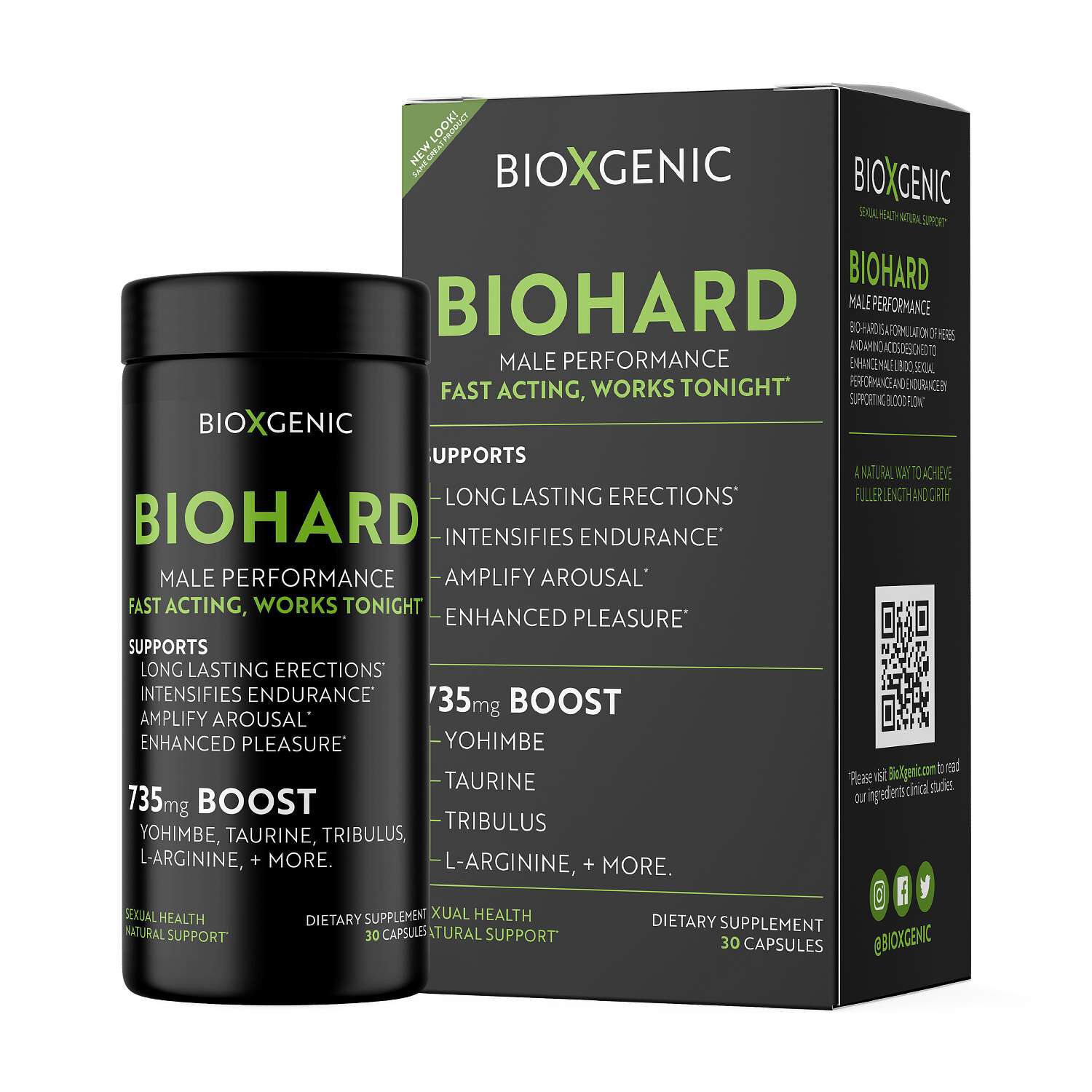 BIOHARD Male Performance - 30 Capsules (30 Servings)  | GNC