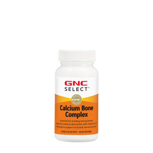 Calcium Bone Complex - 60 Tablets &#40;60 Servings&#41;  | GNC