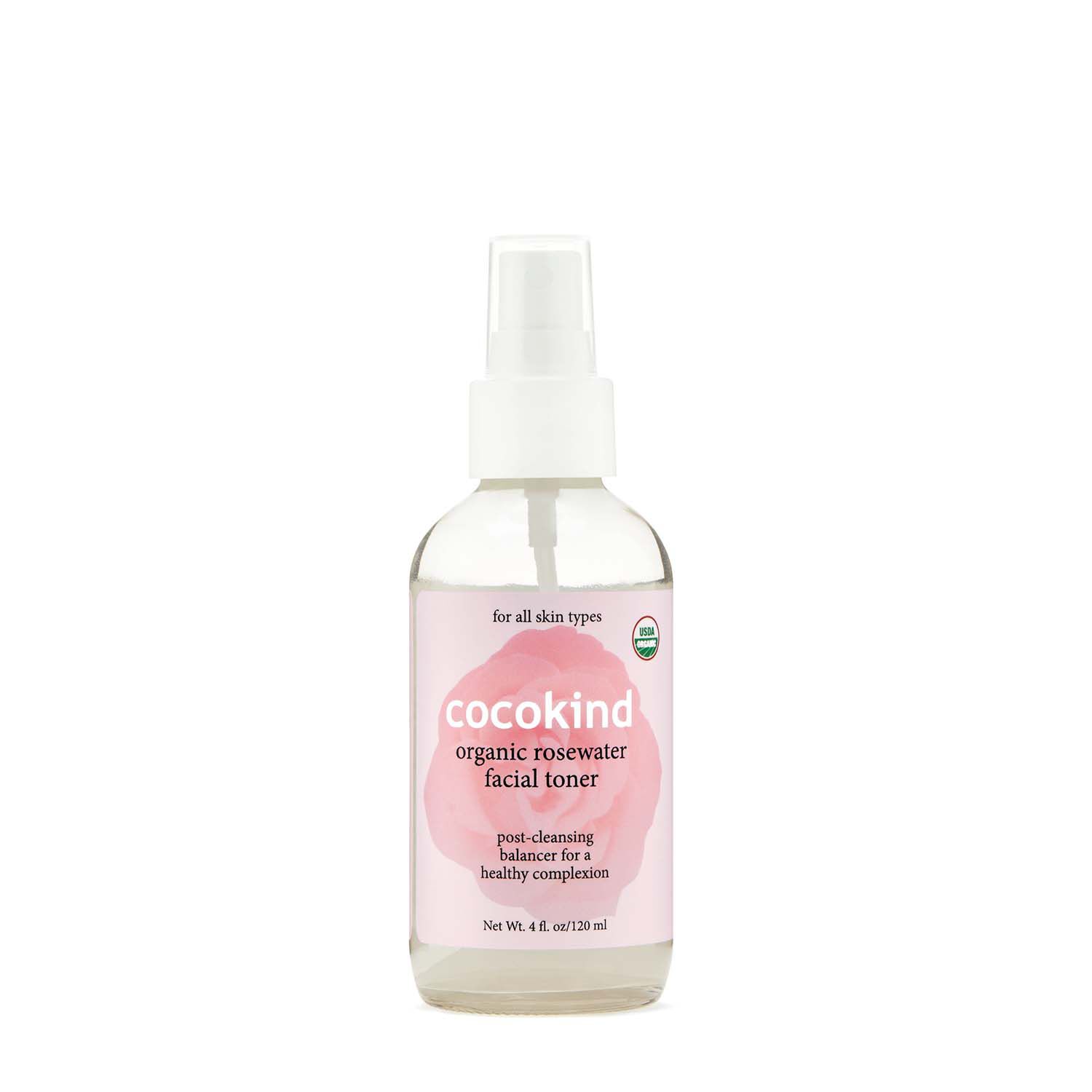 Cocokind Organic Rosewater Facial Toner GNC