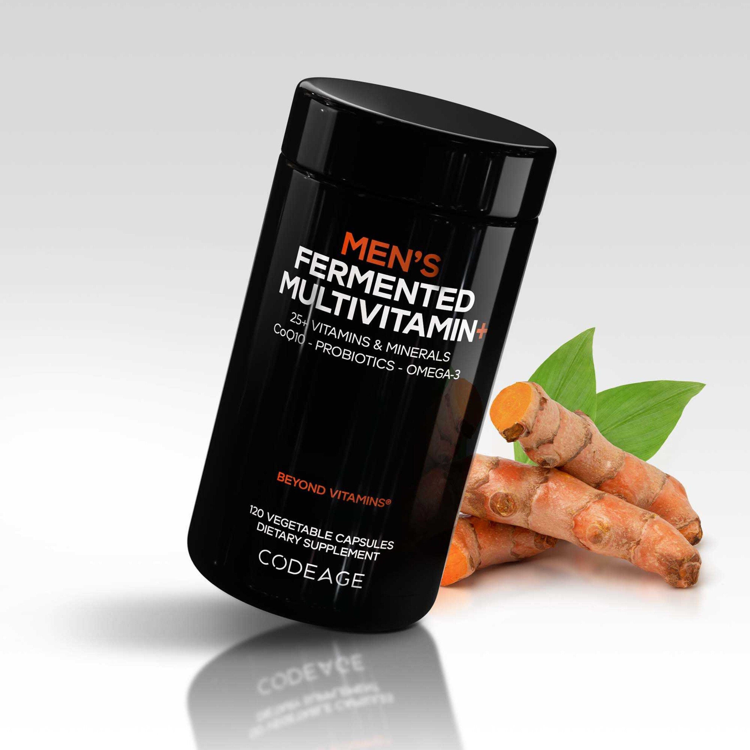 Men's Fermented Multivitamin - 120 Capsules (60 Servings)  | GNC