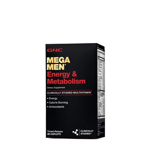 GNC Mega Men Energy and Metabolism Box Image