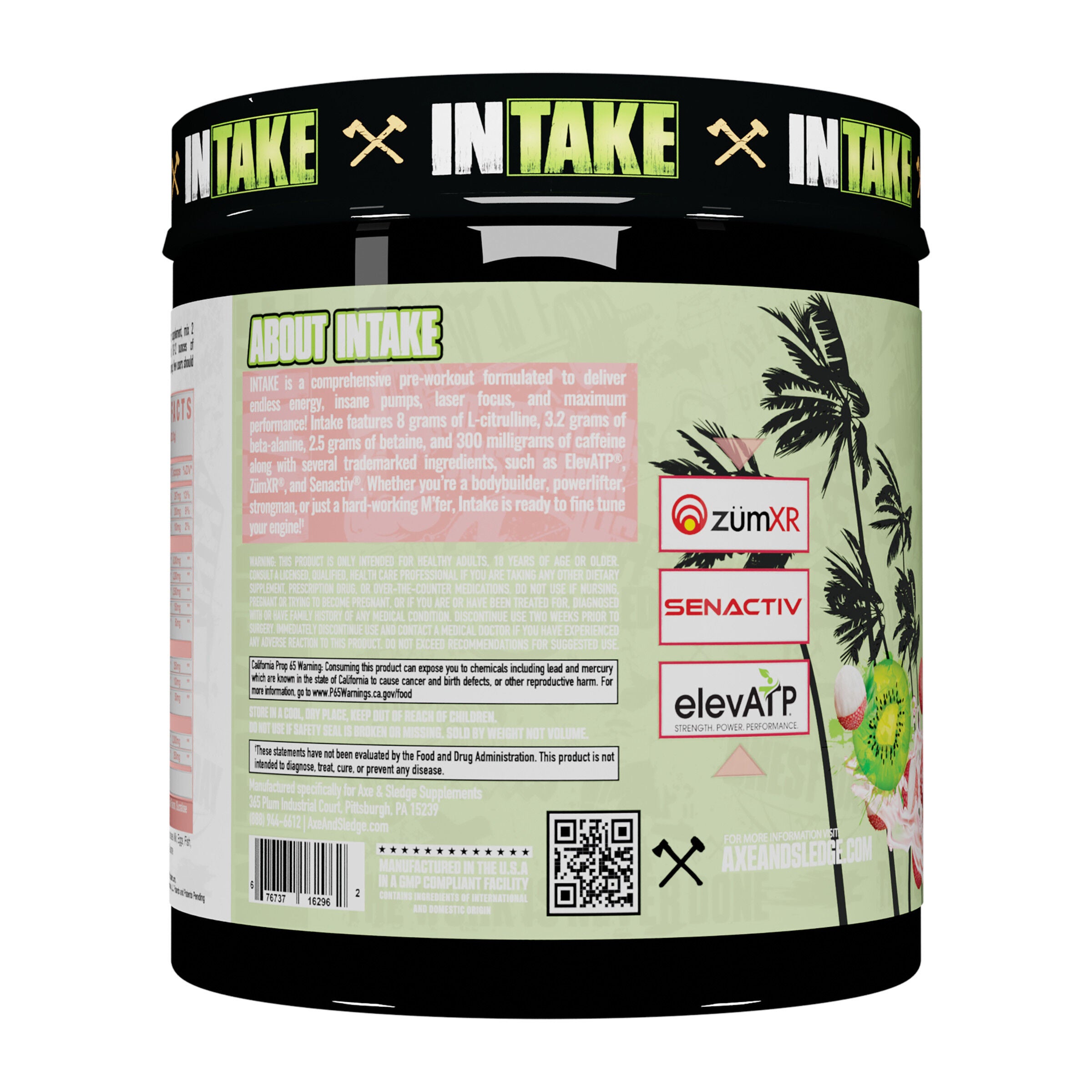 Intake All-In-One Pre-Workout - Island Breeze (40 Servings) Island Breeze | GNC