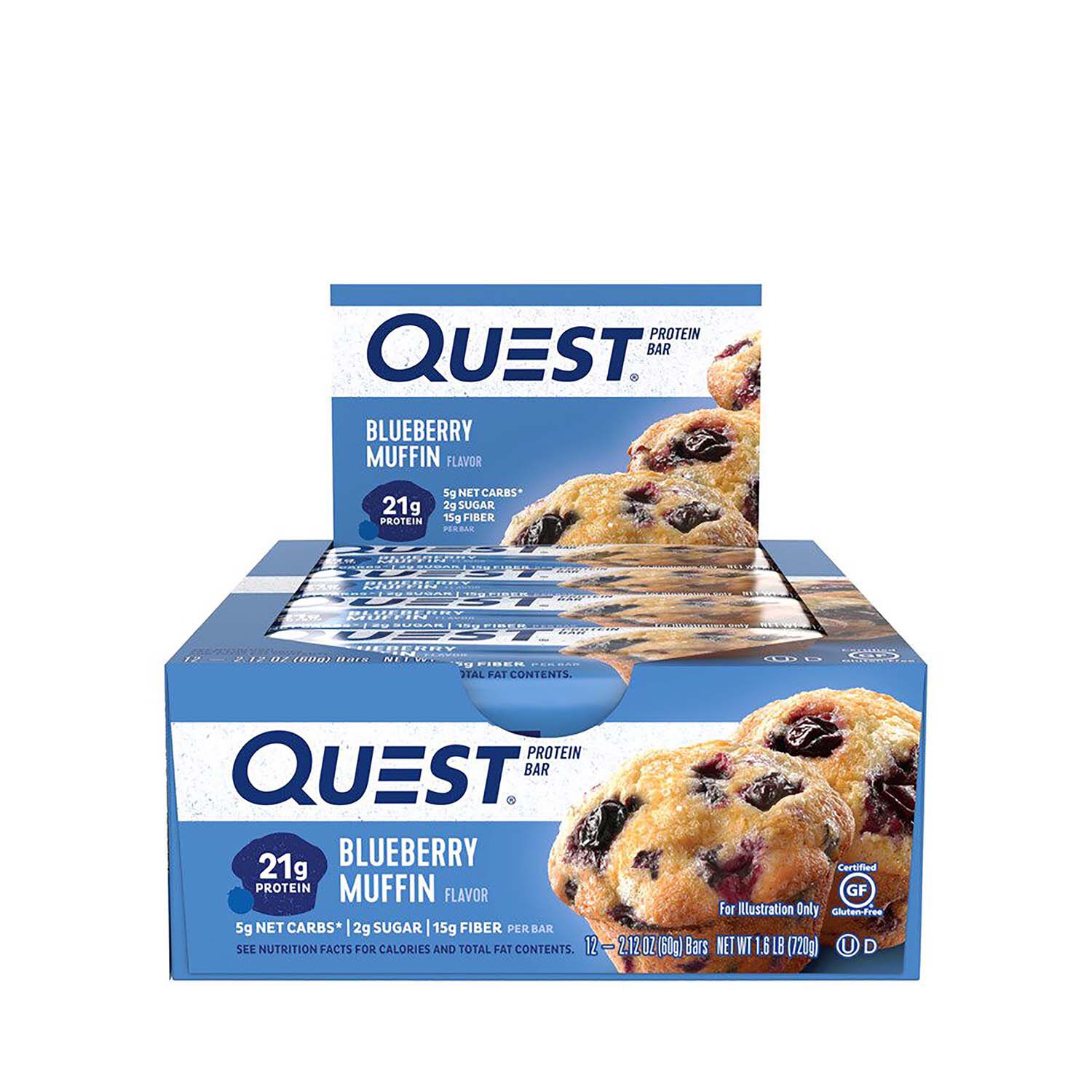 Quest Quest Bar Blueberry Muffin Gnc