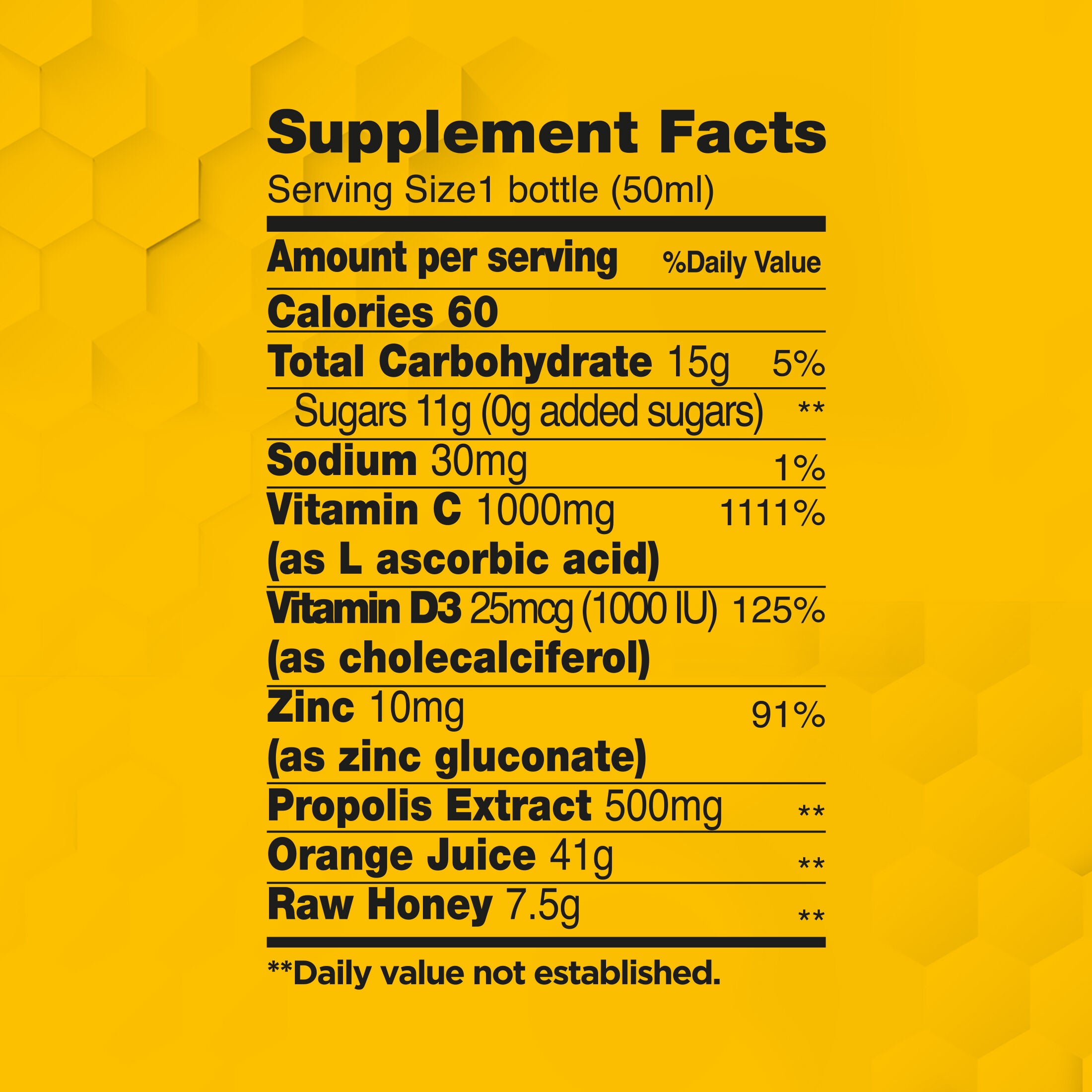 Immune Support Propolis Shot - 1.69 oz. (12 Bottles)  | GNC