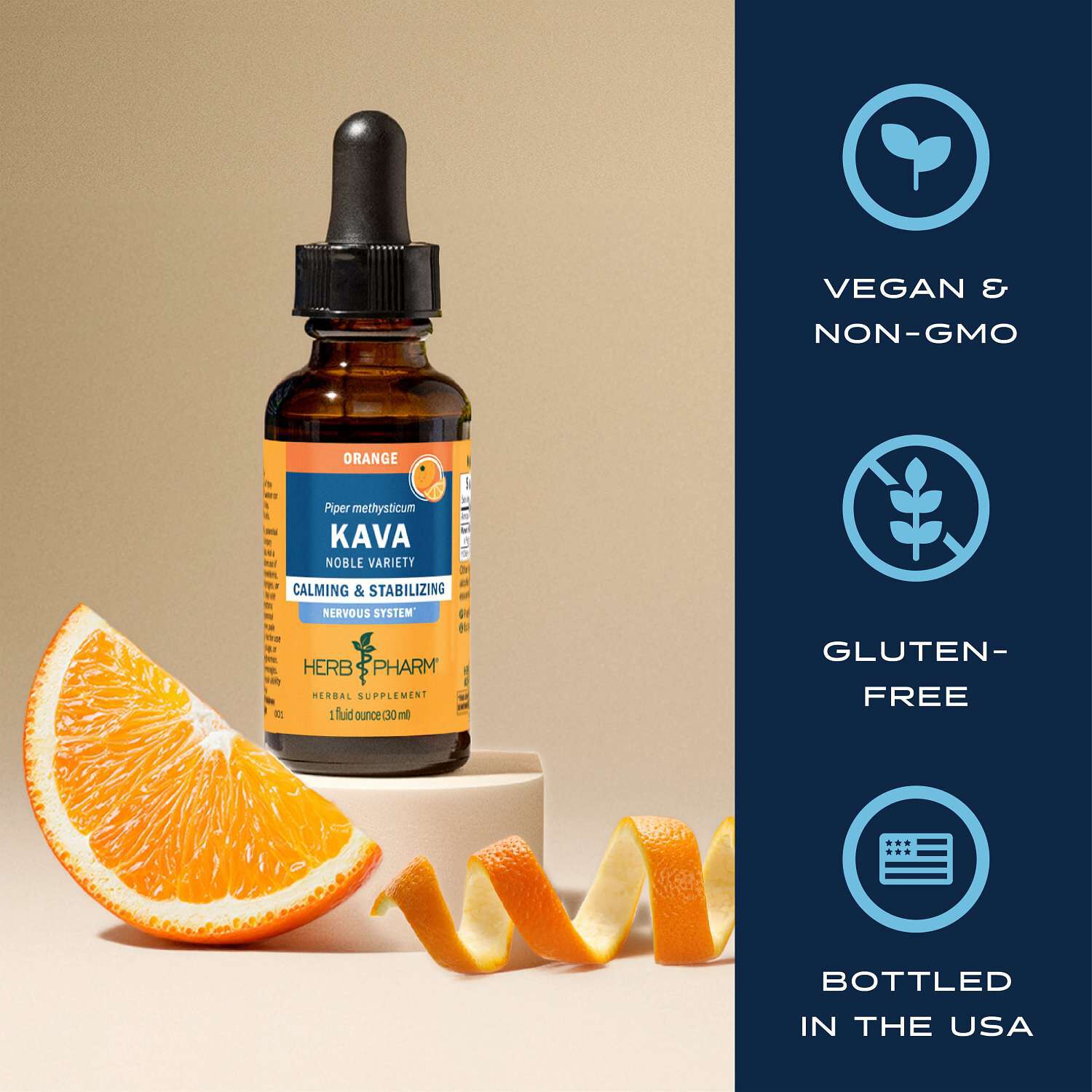Kava Liquid Extract - Orange - 1 fl oz (42 Servings)