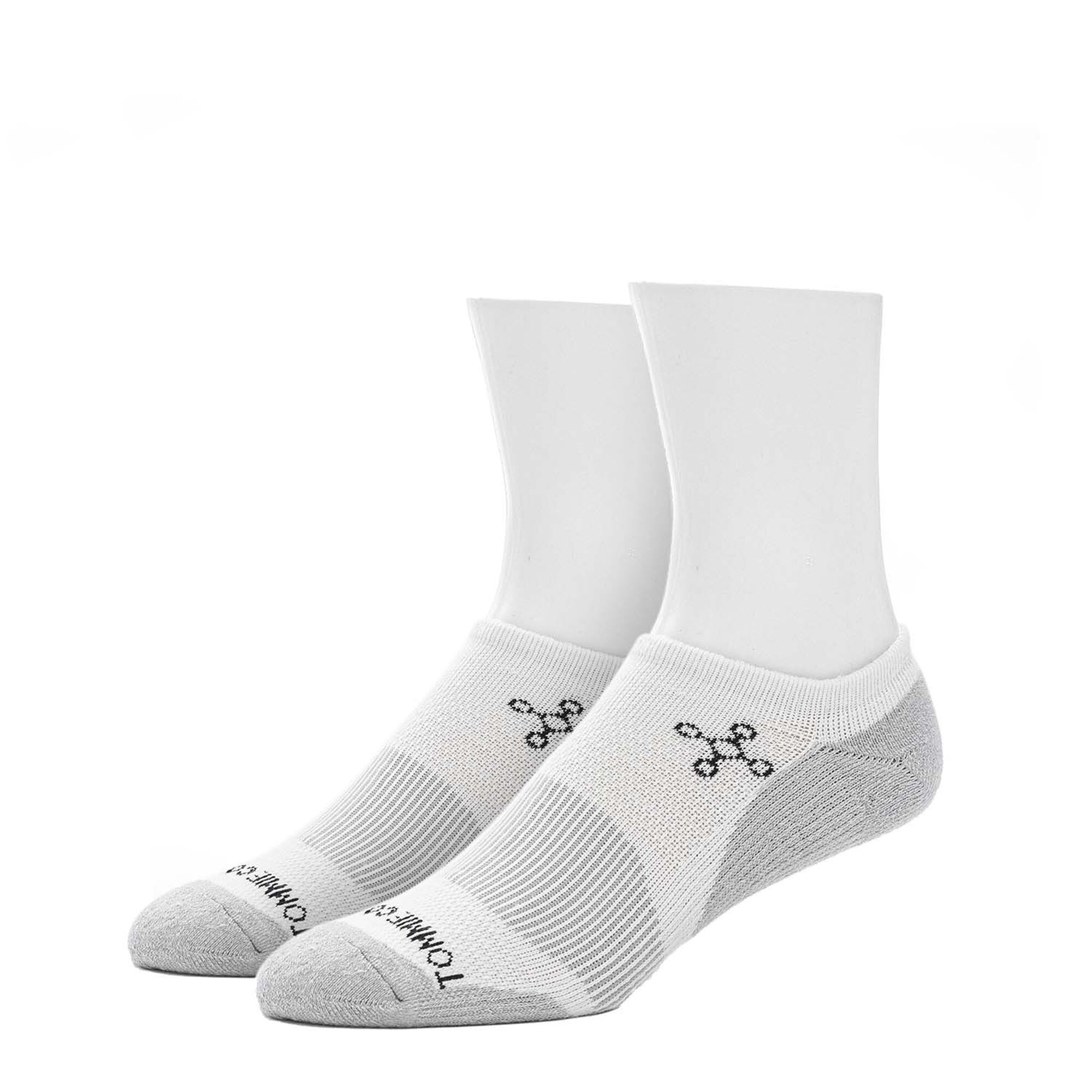Unisex No Show Socks - White | GNC