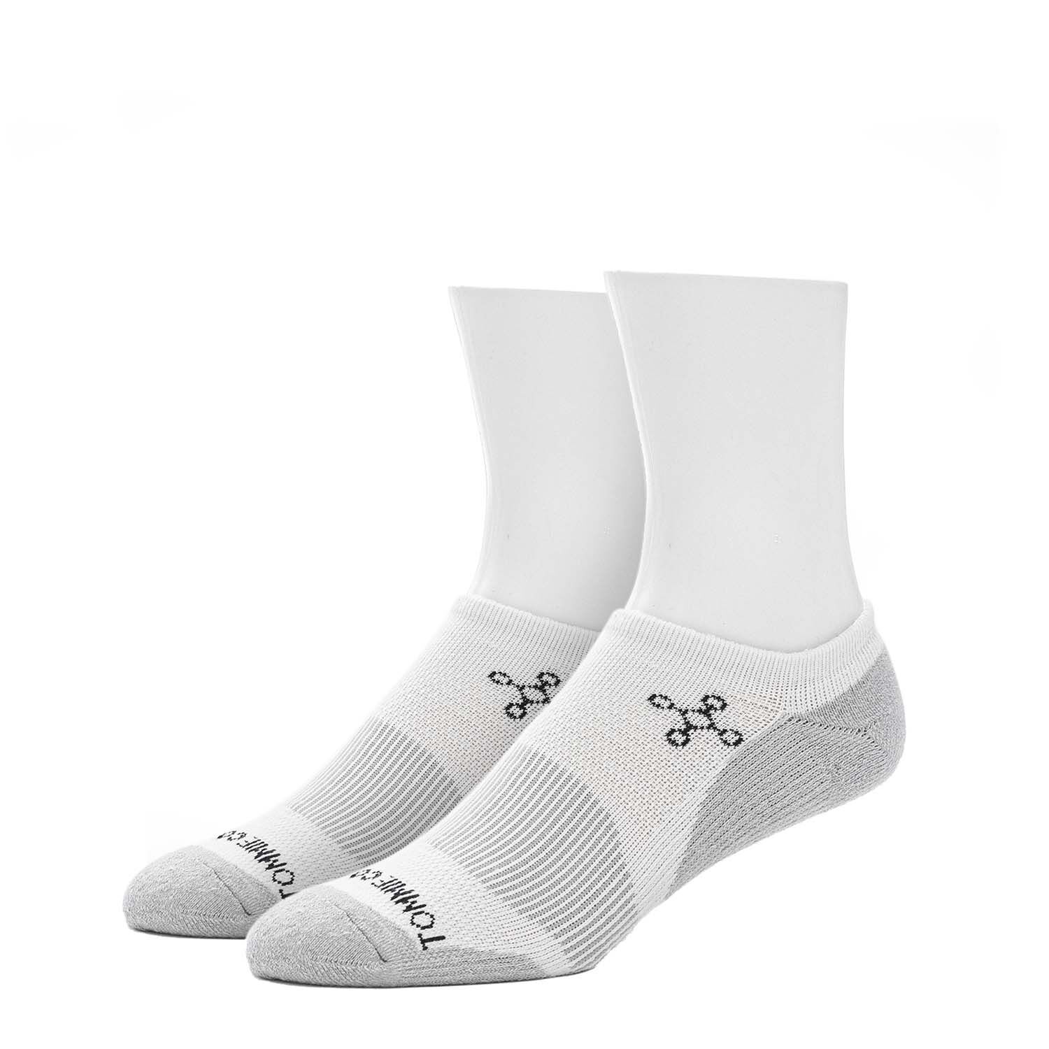 Tommie Copper Unisex No Show Socks White Gnc