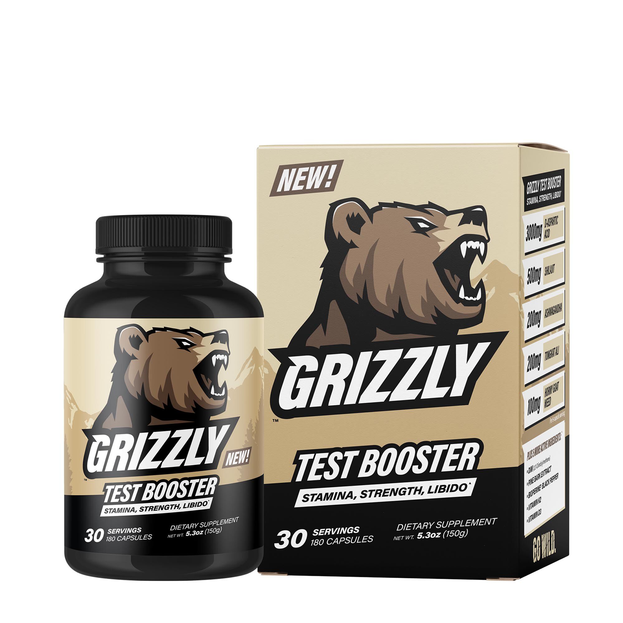 Test Booster - 180 Capsules (30 Servings)  | GNC