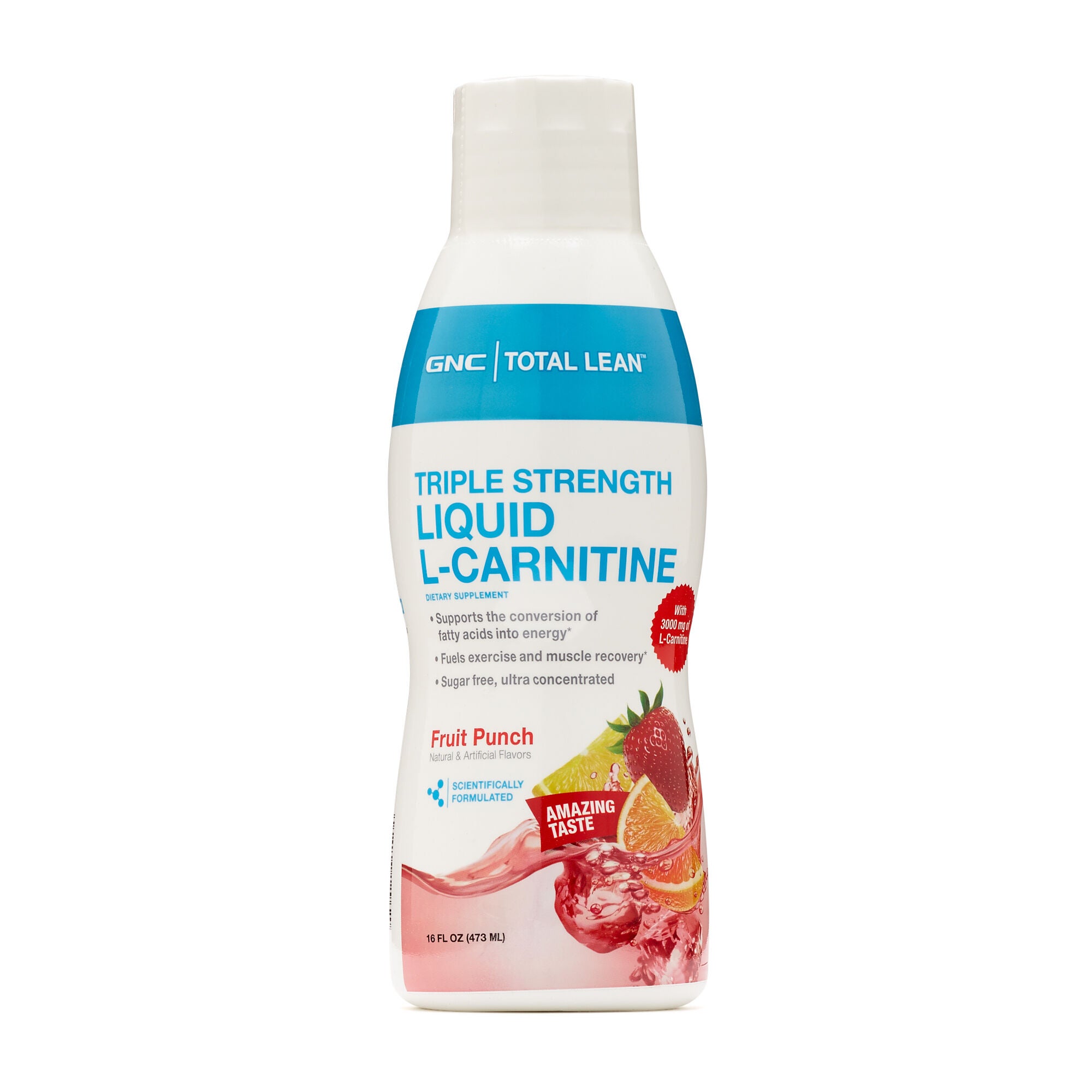 GNC Total Lean™ Triple Strength Liquid LCarnitine Fruit Punch GNC