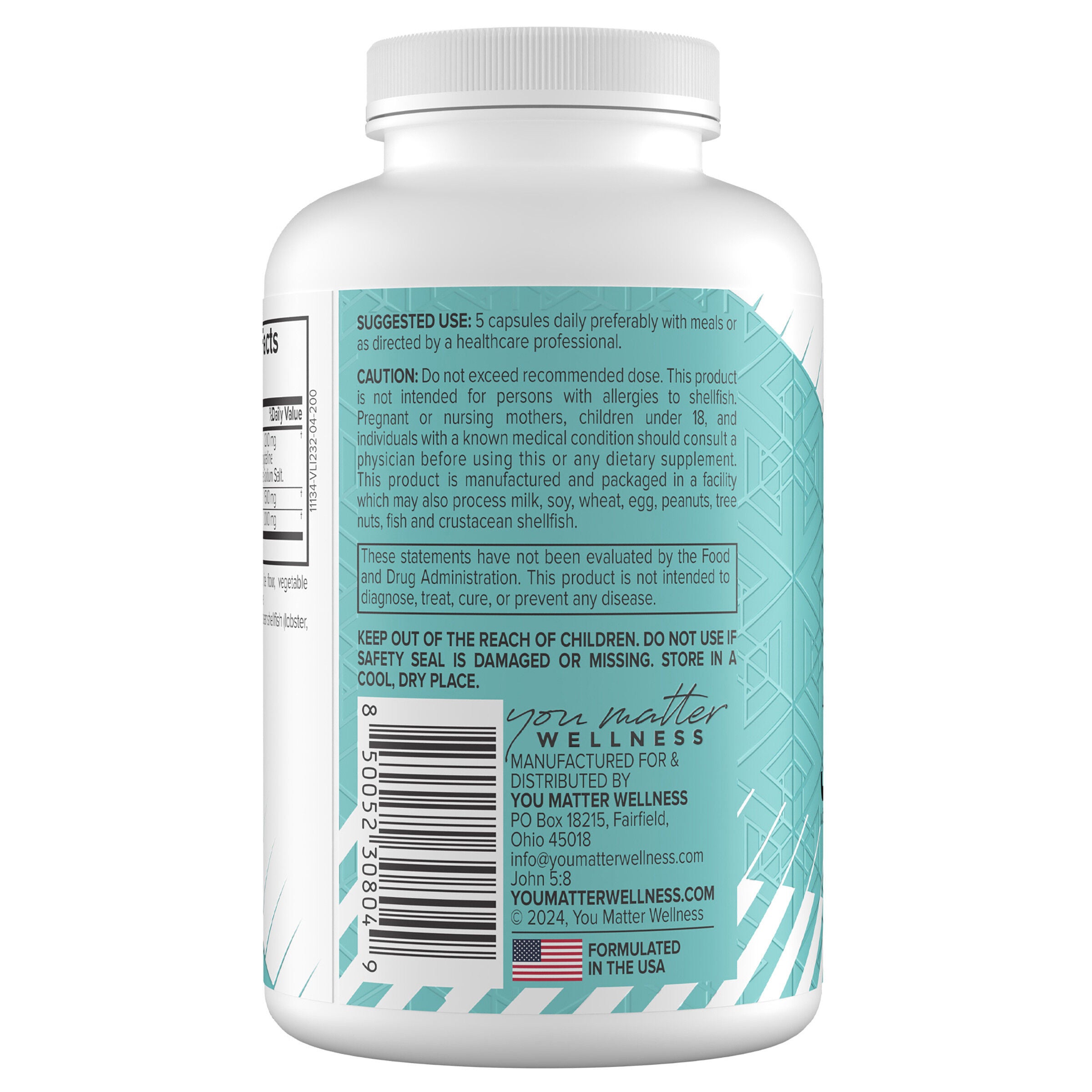 Joint Care with Chrondroitin, Glucosamin &amp; MSM - 200 Capsules (40 Servings)  | GNC