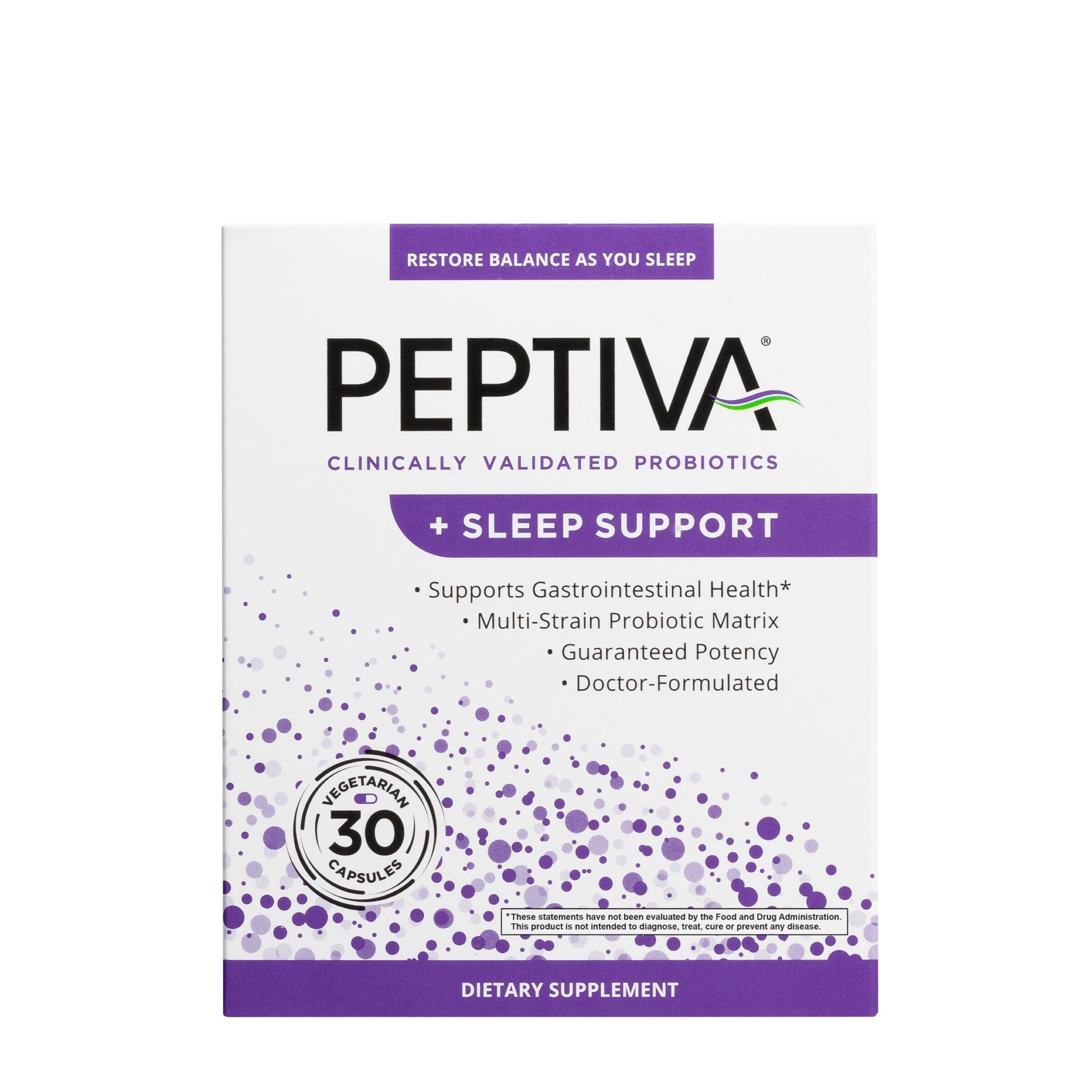 Clinically Validated Probiotics + Sleep Support - 30 Capsules (30 Servings)  | GNC