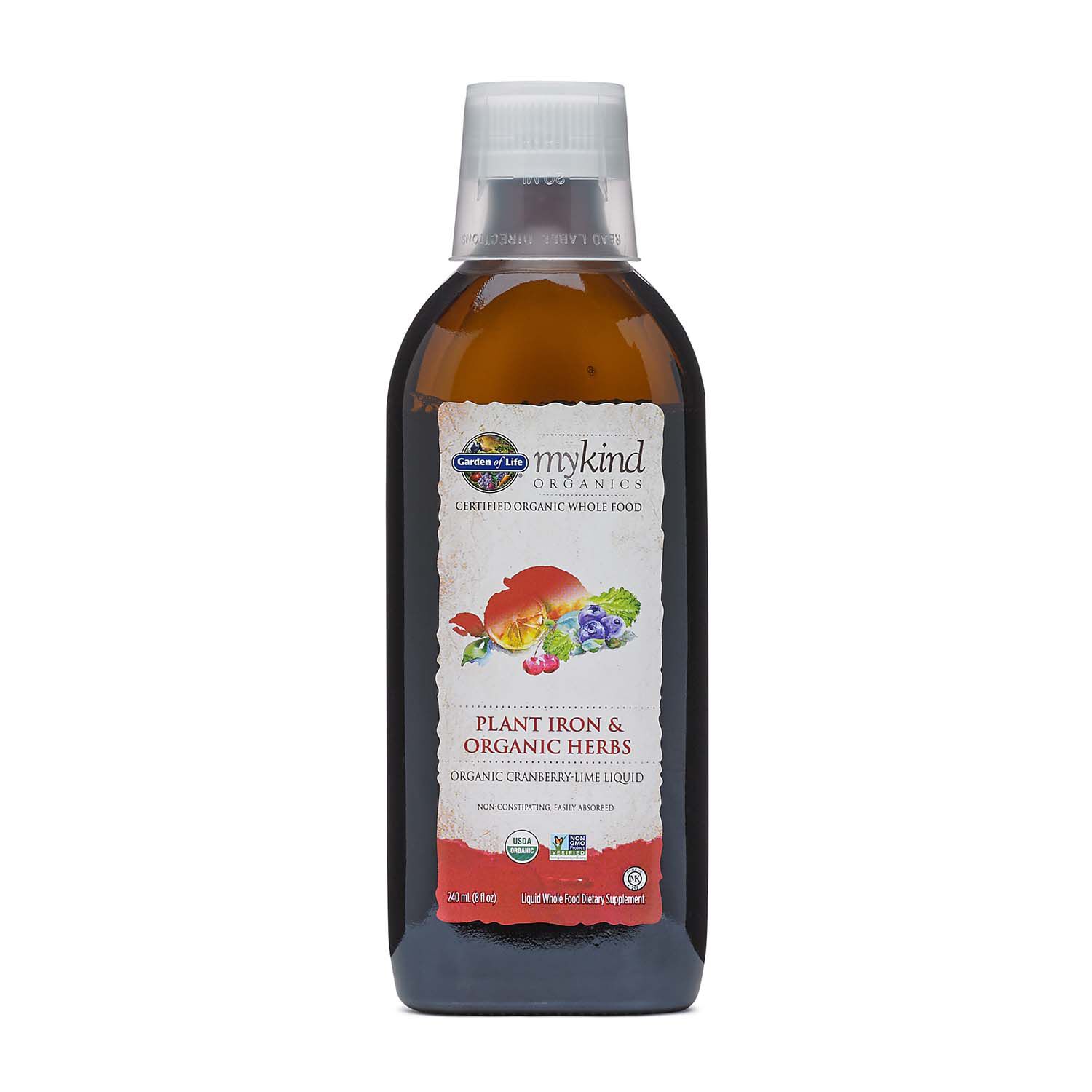Garden Of Life Plant Iron Organic Herbs Gnc