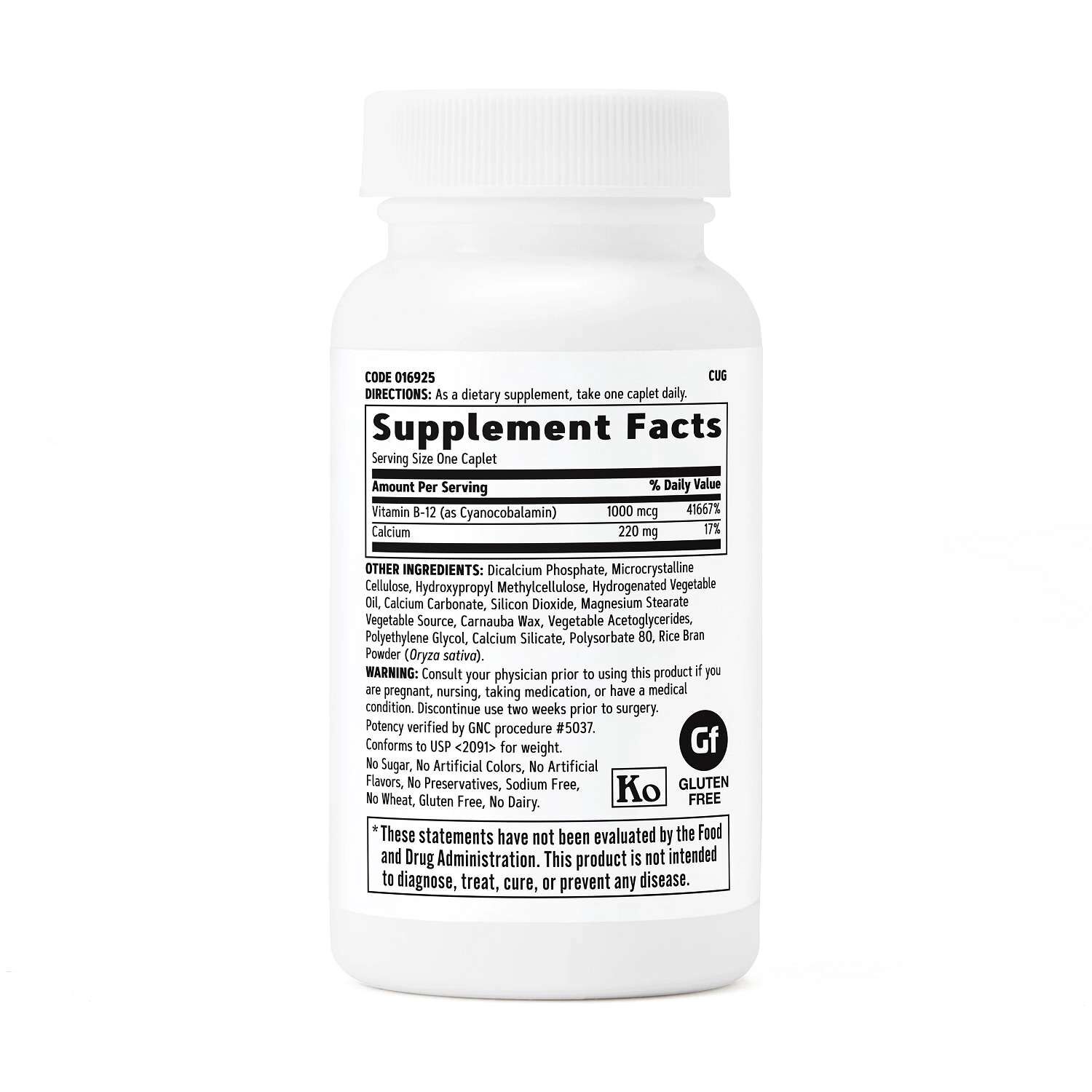 Vitamin B-12 1000 mcg  | GNC