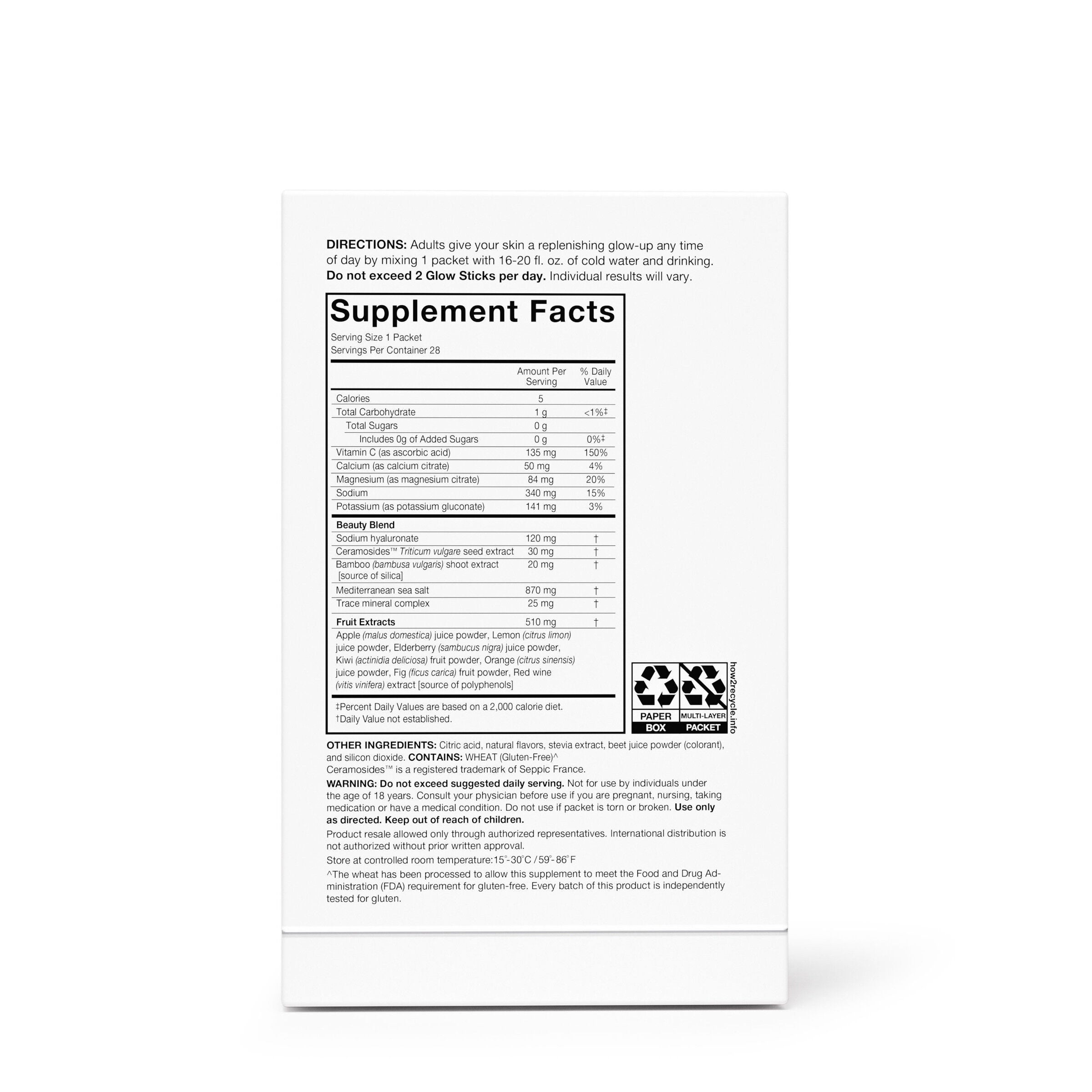 Glow Sticks - Sun-Kissed Citrus (28 Packets)  | GNC