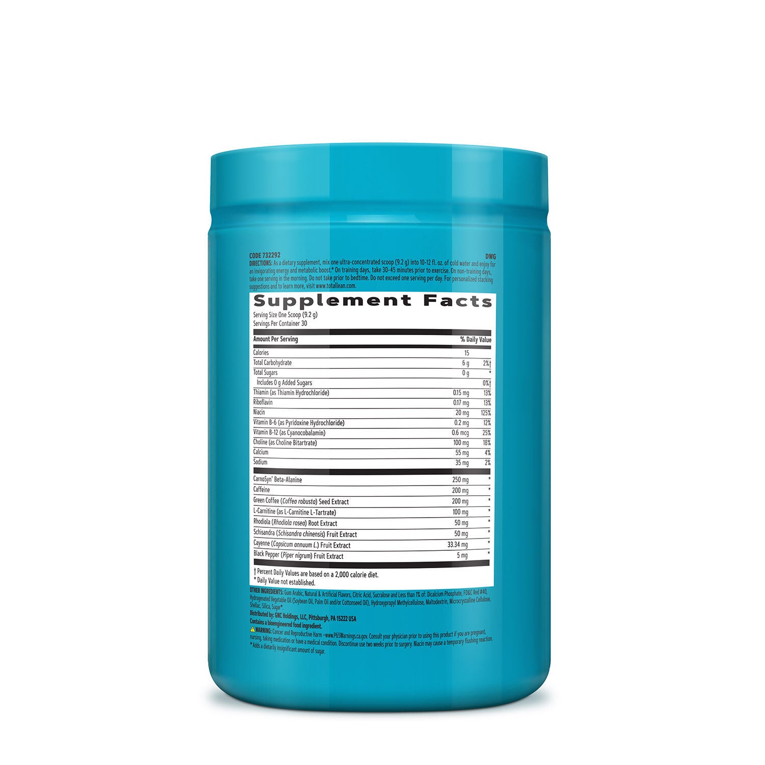 Energize and Burn Metabolism Enhancing Powder* - Fruit Punch