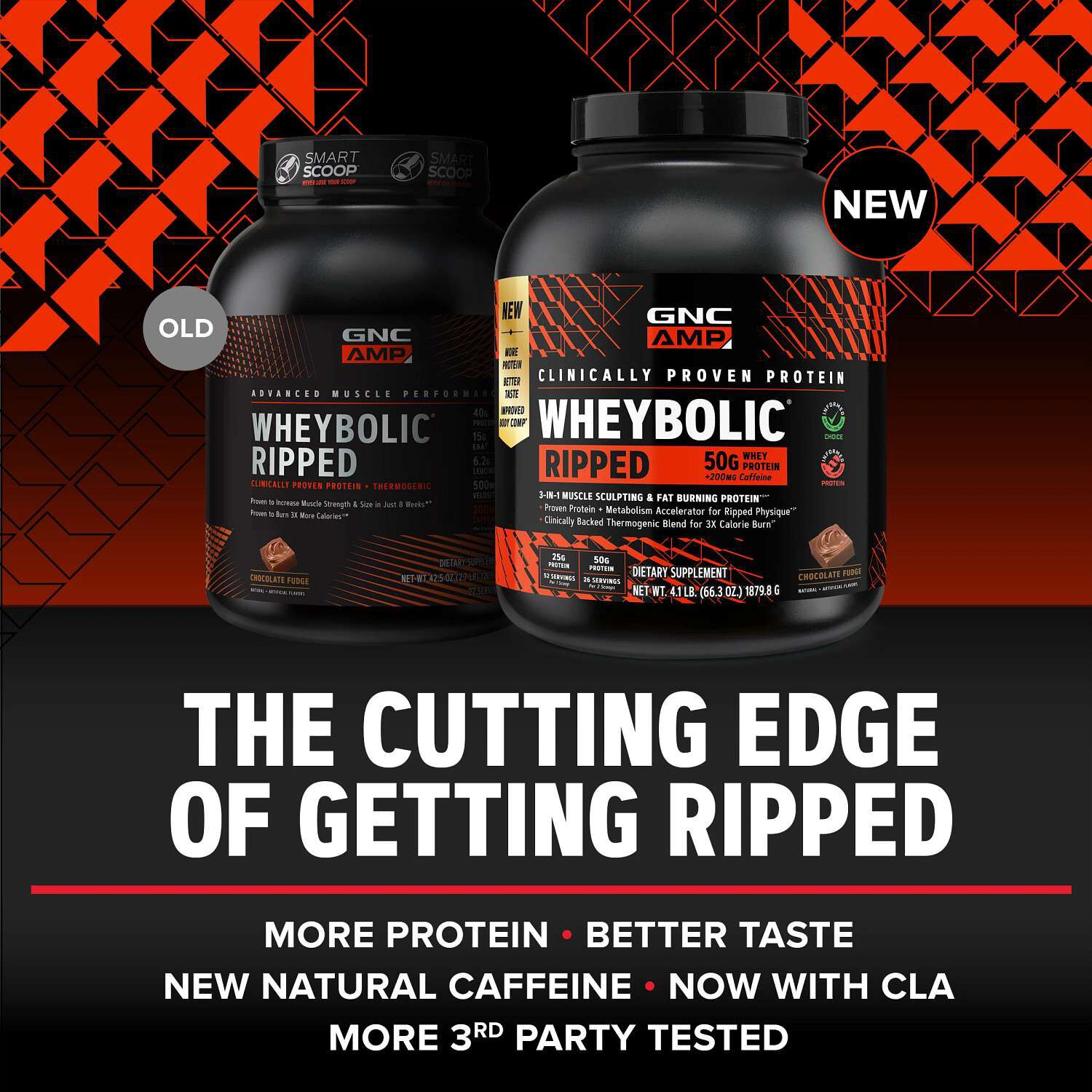 Wheybolic&reg; Ripped - Chocolate Fudge (26 Servings) Chocolate Fudge | GNC