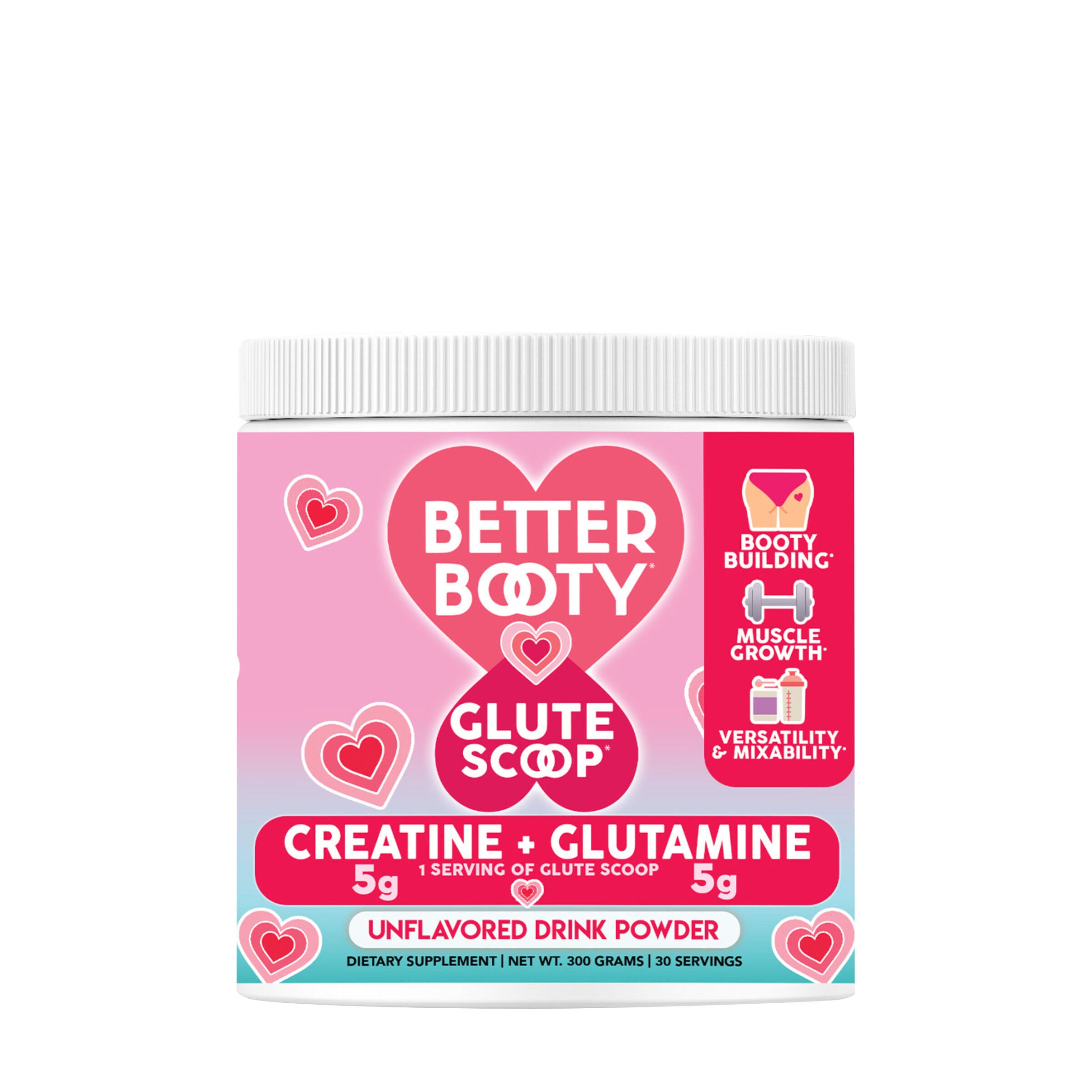 Better Booty Glute Scoop - Unflavored (30 Servings)  | GNC
