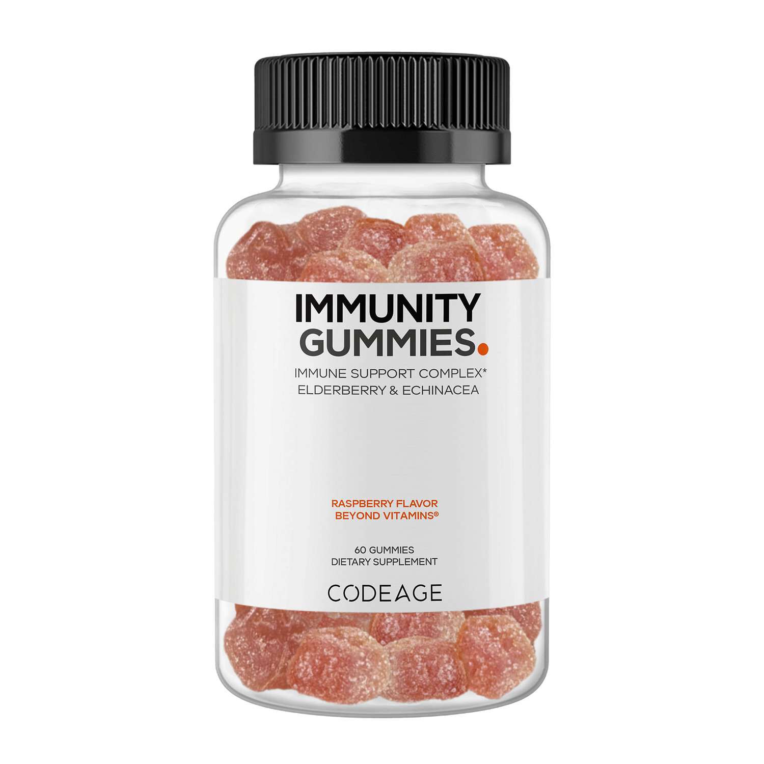 Vitamins Immunity Gummies - Vitamin C + - Echinacea - Propolis - Elderberry - 60 Count (30 Servings) | GNC