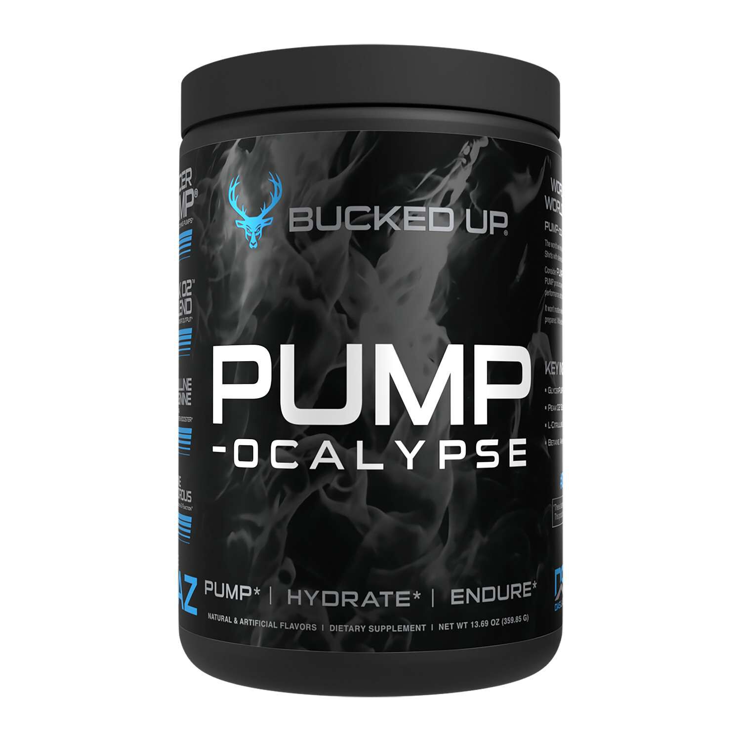 Bucked Up Black PUMP-Ocalypse 30 Servings | GNC