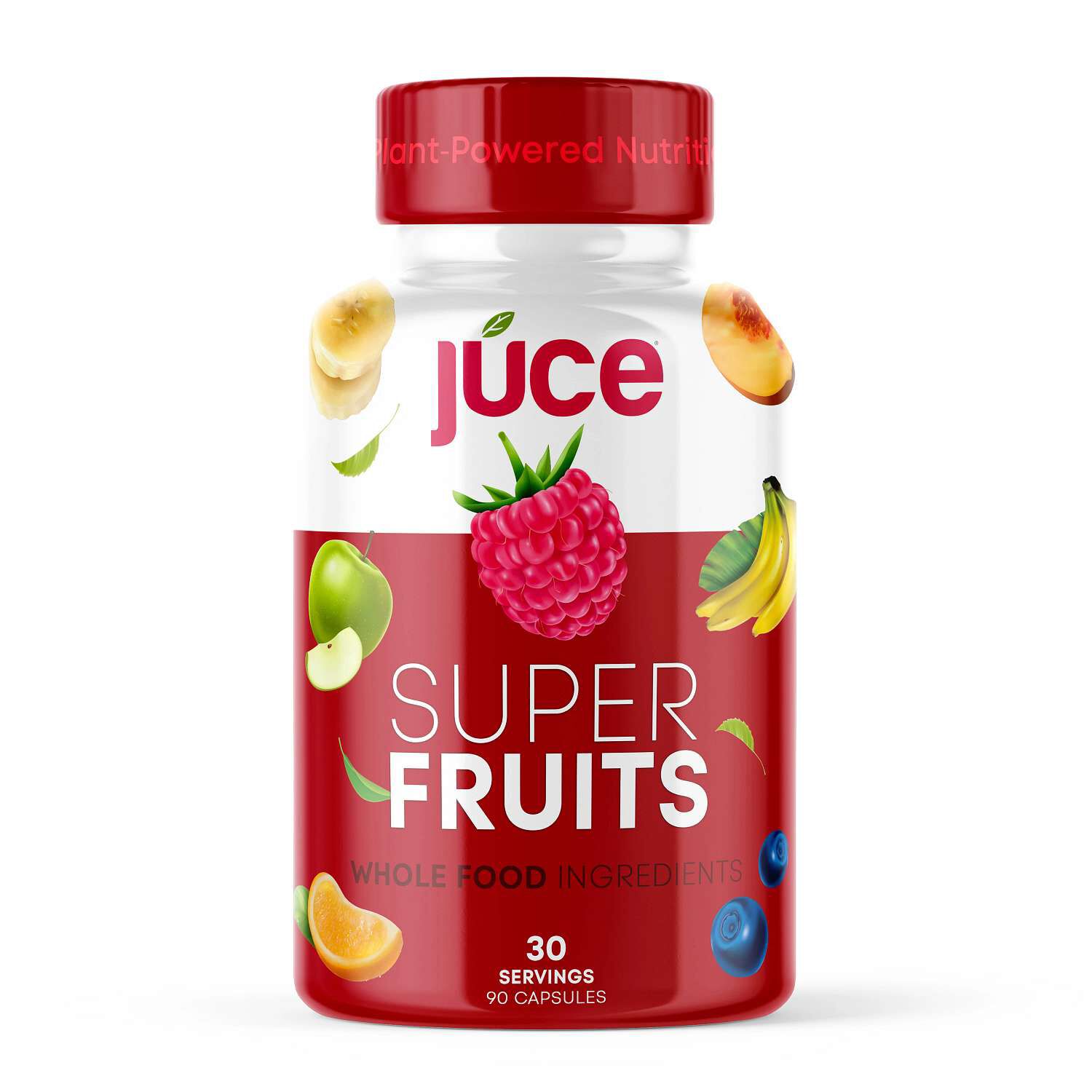 Juce Super Fruits and Veggies - 180 Capsules x 2 Bottles (30 Servings each)