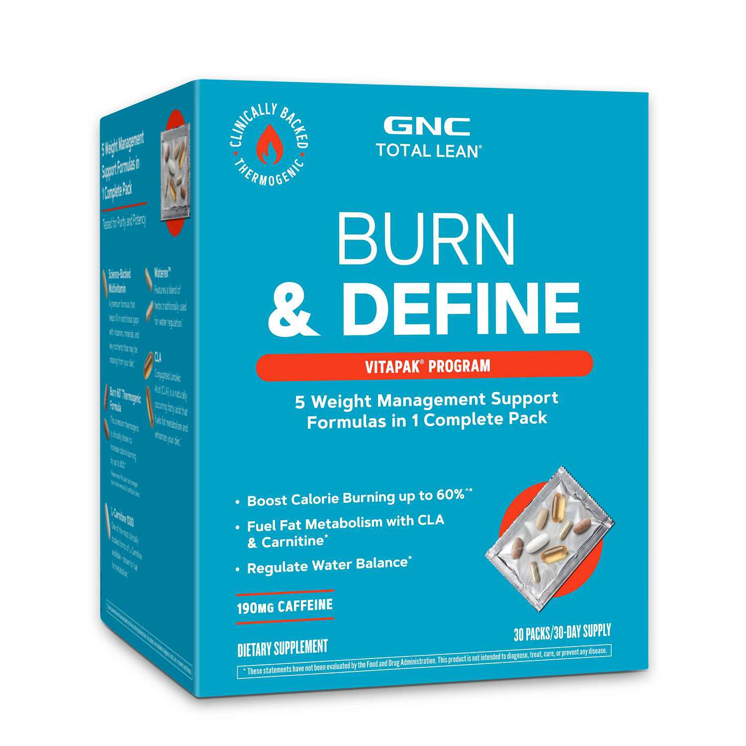 Burn &amp; Define Vitapak&reg; Program (1 Month Supply)  | GNC