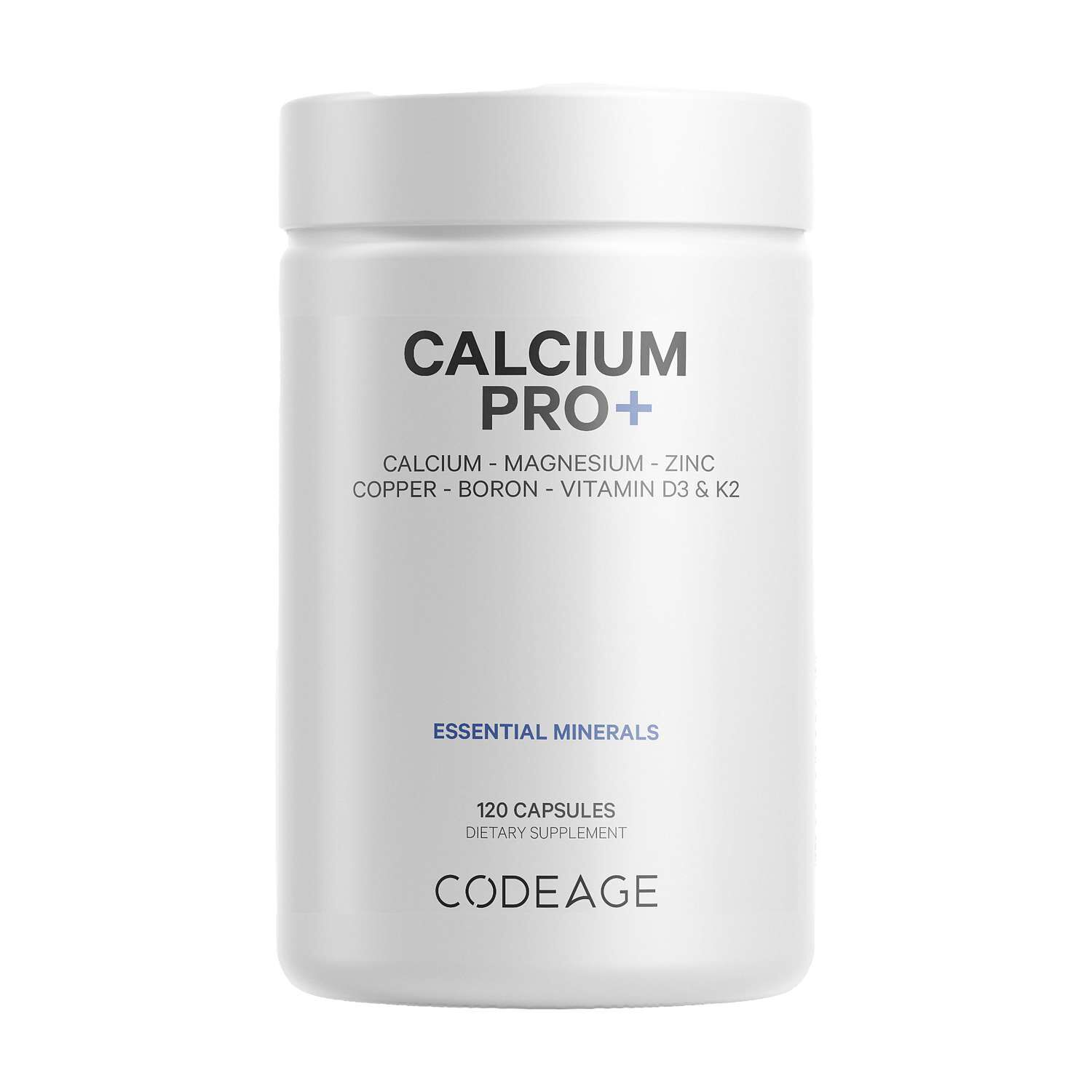 Calcium Pro+ - 120 Capsules (120 Servings)