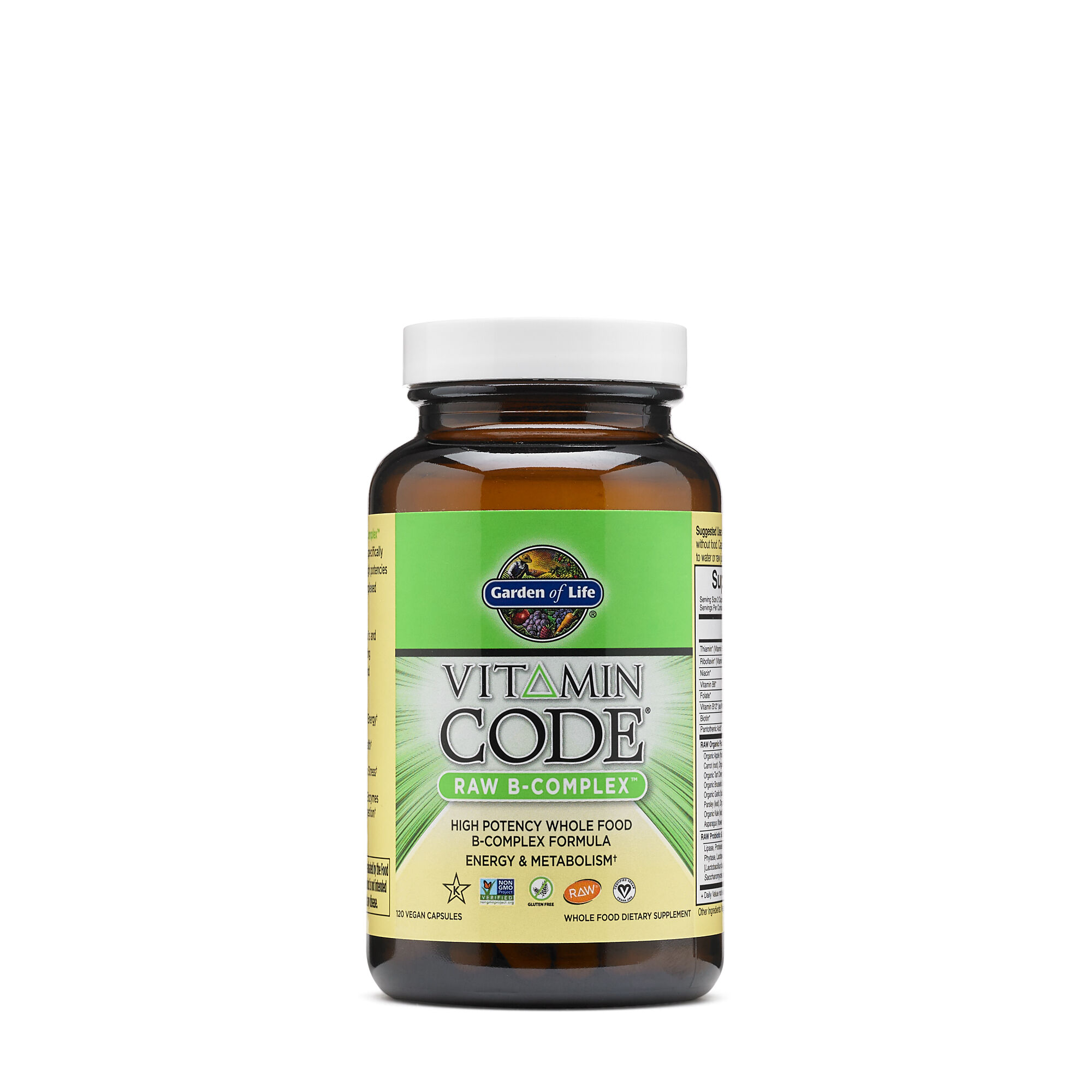 Garden Of Life Vitamin Code Raw B Complex Gnc