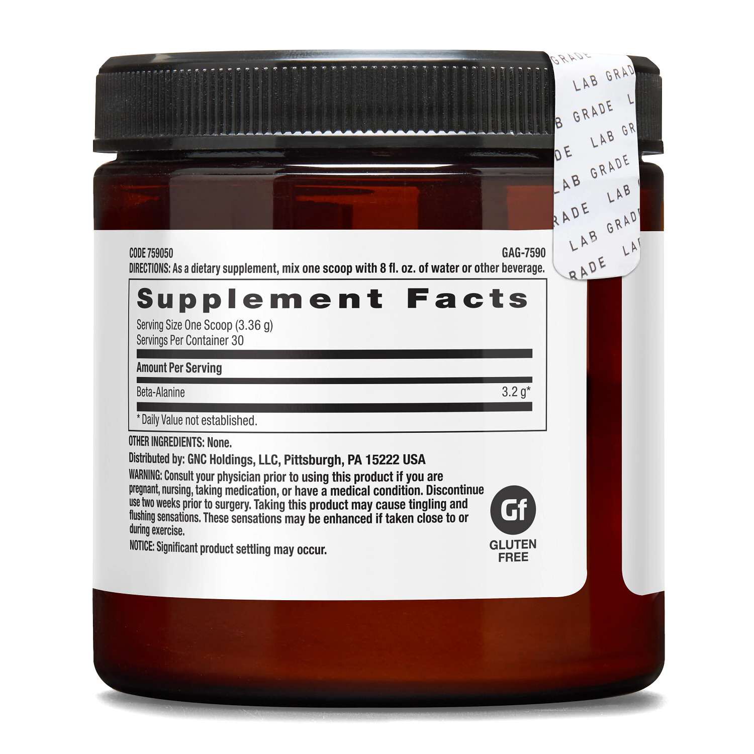 Chemistry Labs&trade; Beta-Alanine (30 Servings)  | GNC