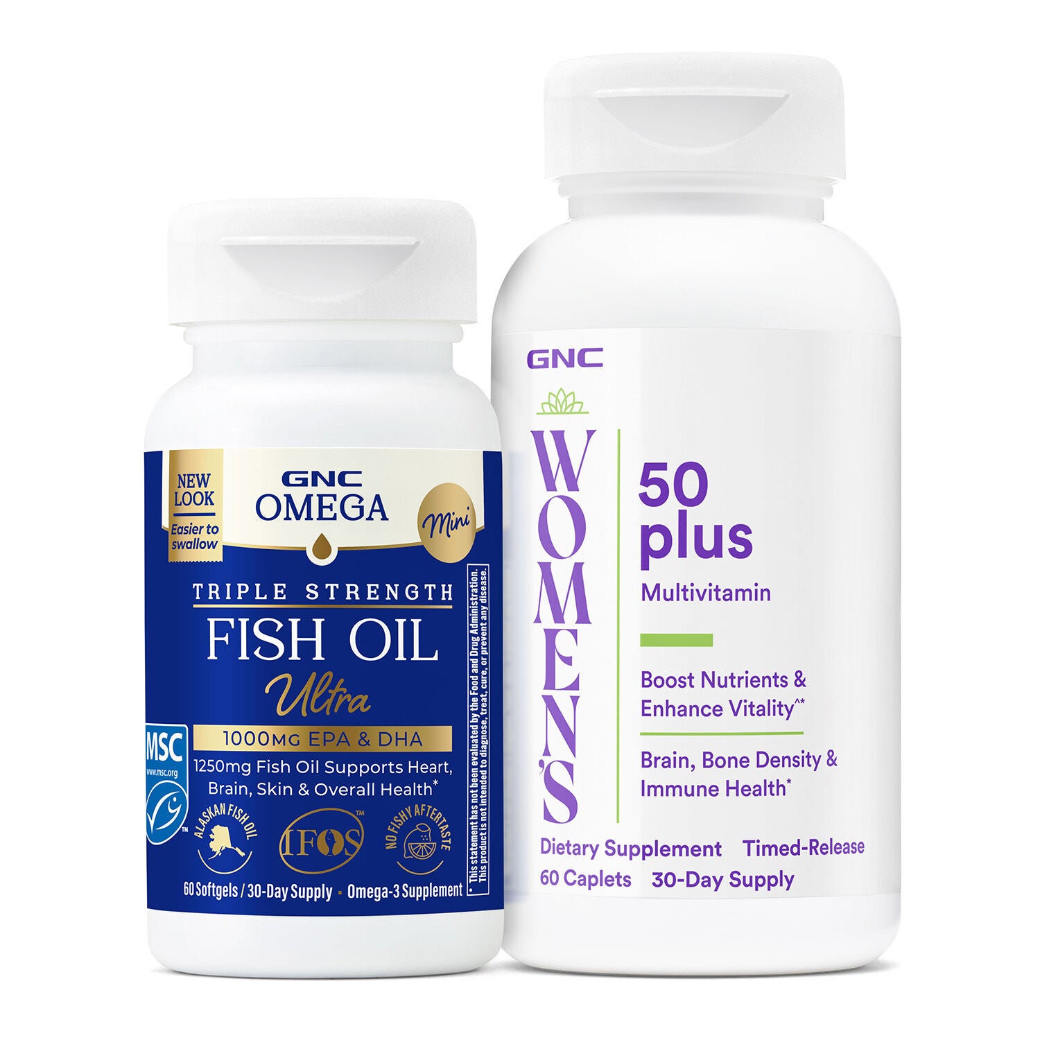 Women's 50+ Vitamin & Fish Oil Bundle