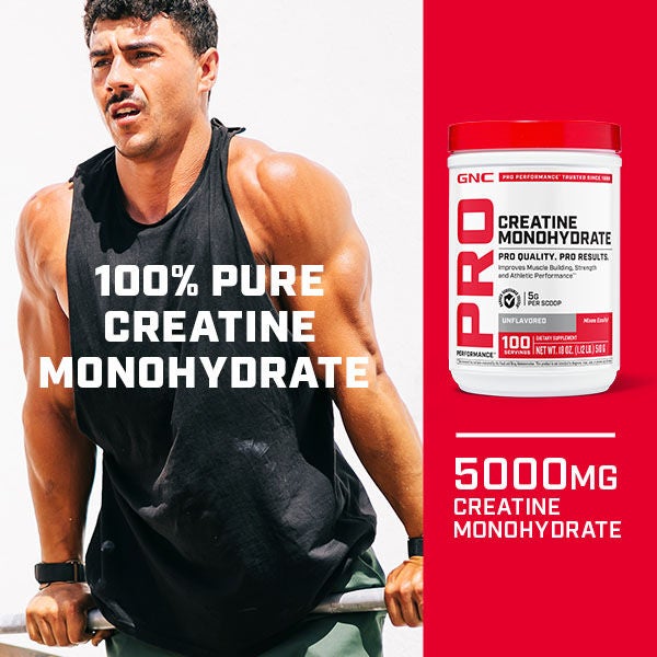 Creatine Monohydrate &#40;50 Servings&#41;  | GNC