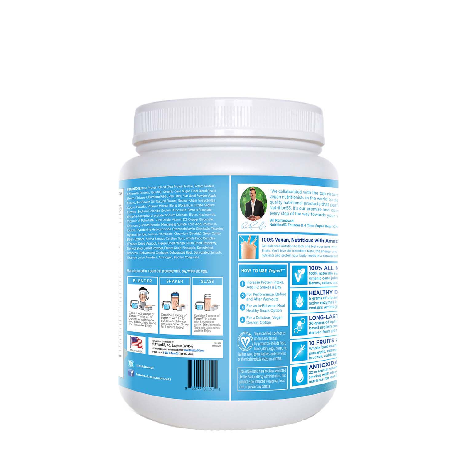 Vegan1™ - Chai - 1.5 lb.