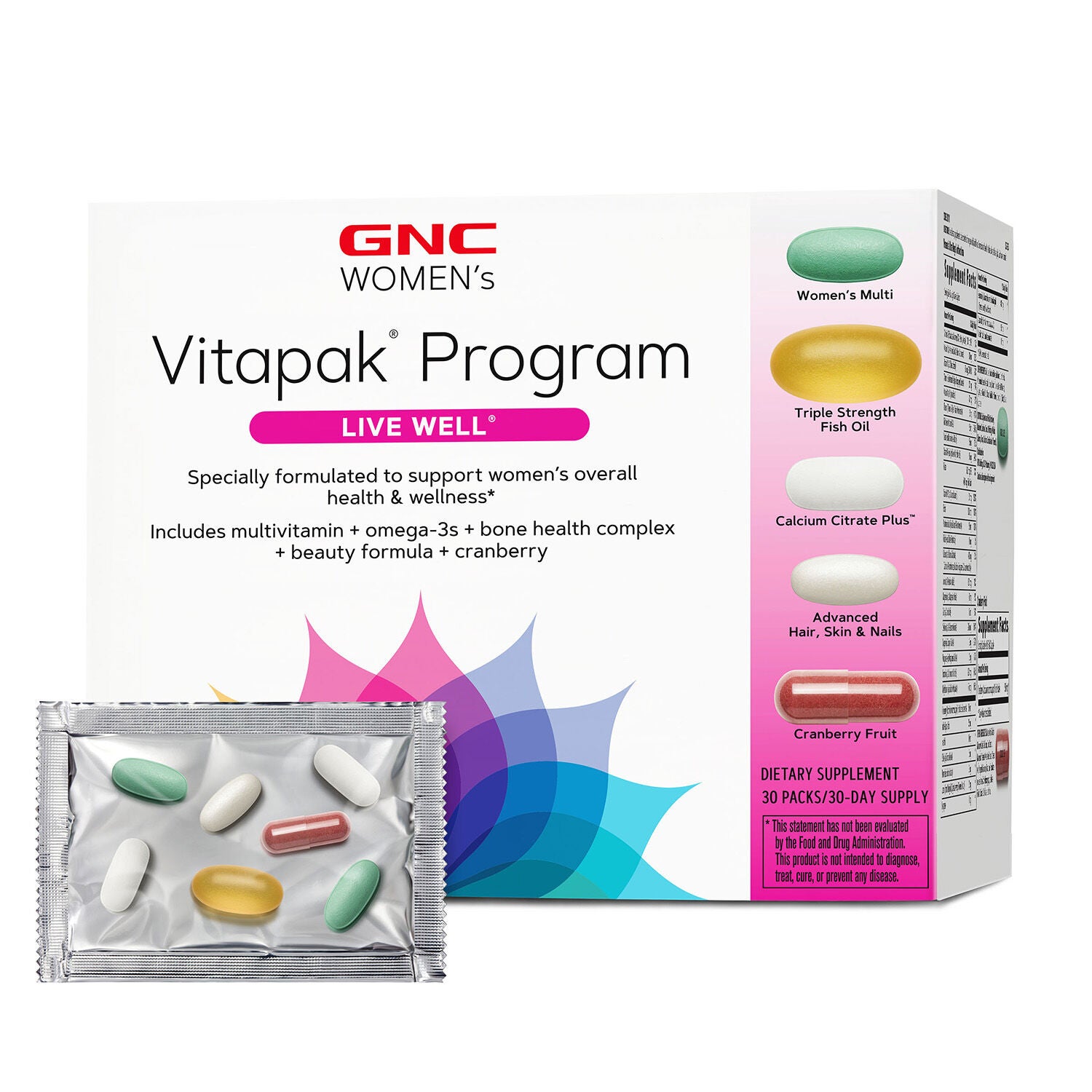 Live Well Vitapak&reg; Program V1 (1 Month Supply)  | GNC