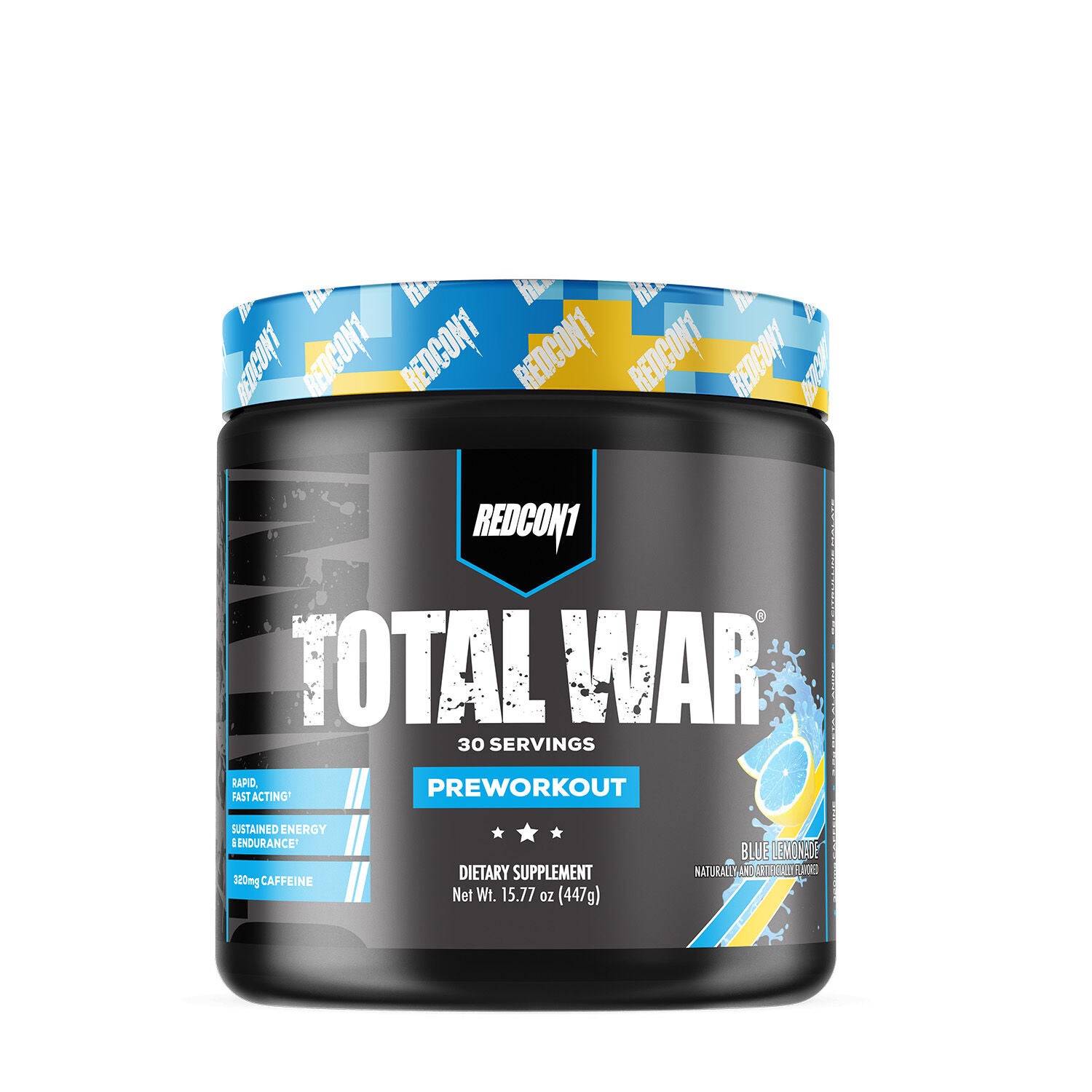 REDCON1 Total War Pre Workout - Blue Lemonade (30 Servings)
