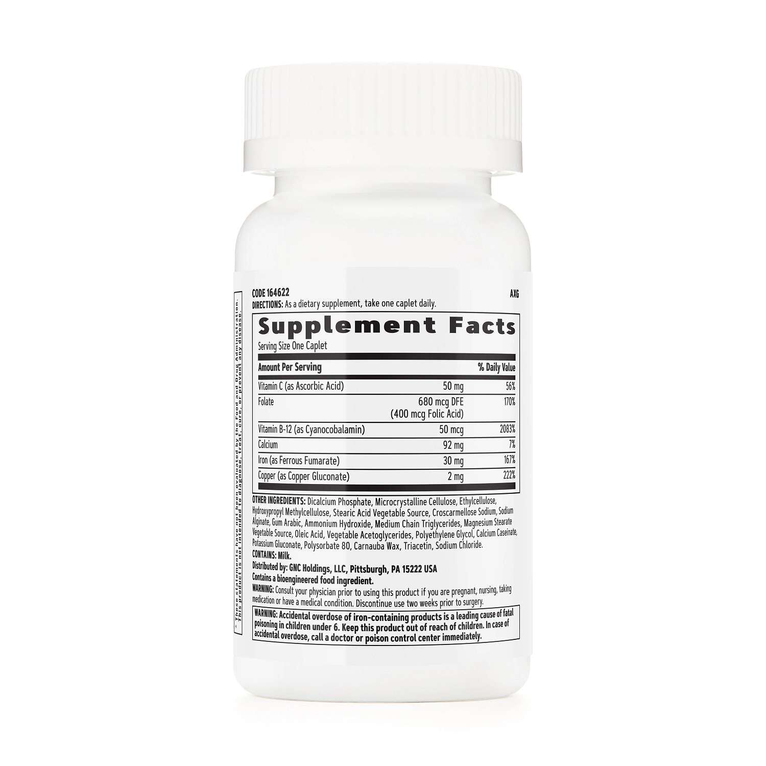 Iron Complete&trade; - 60 Caplets (60 Servings)  | GNC