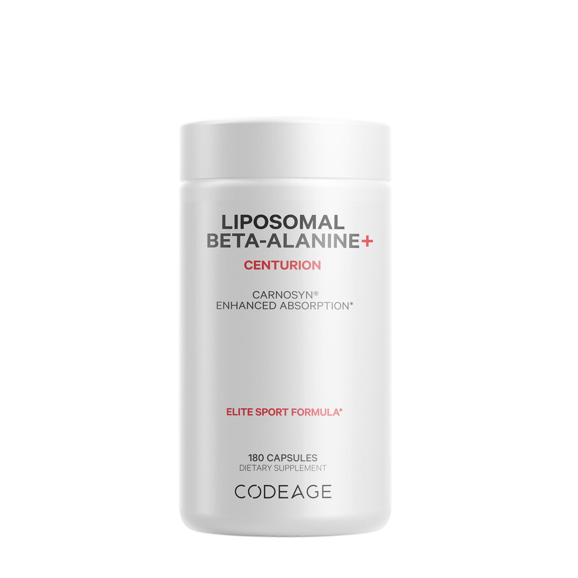 Liposomal Beta-Alanine+ - 180 Capsules (60 Servings)  | GNC