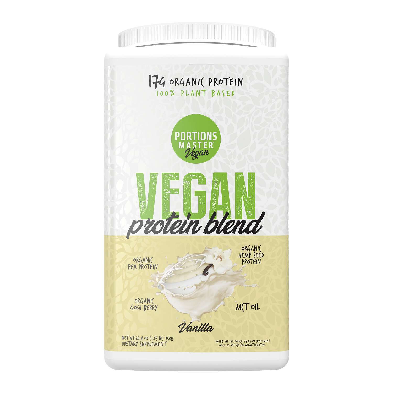 Vegan Protein Blend - Vanilla (30 Servings)  | GNC