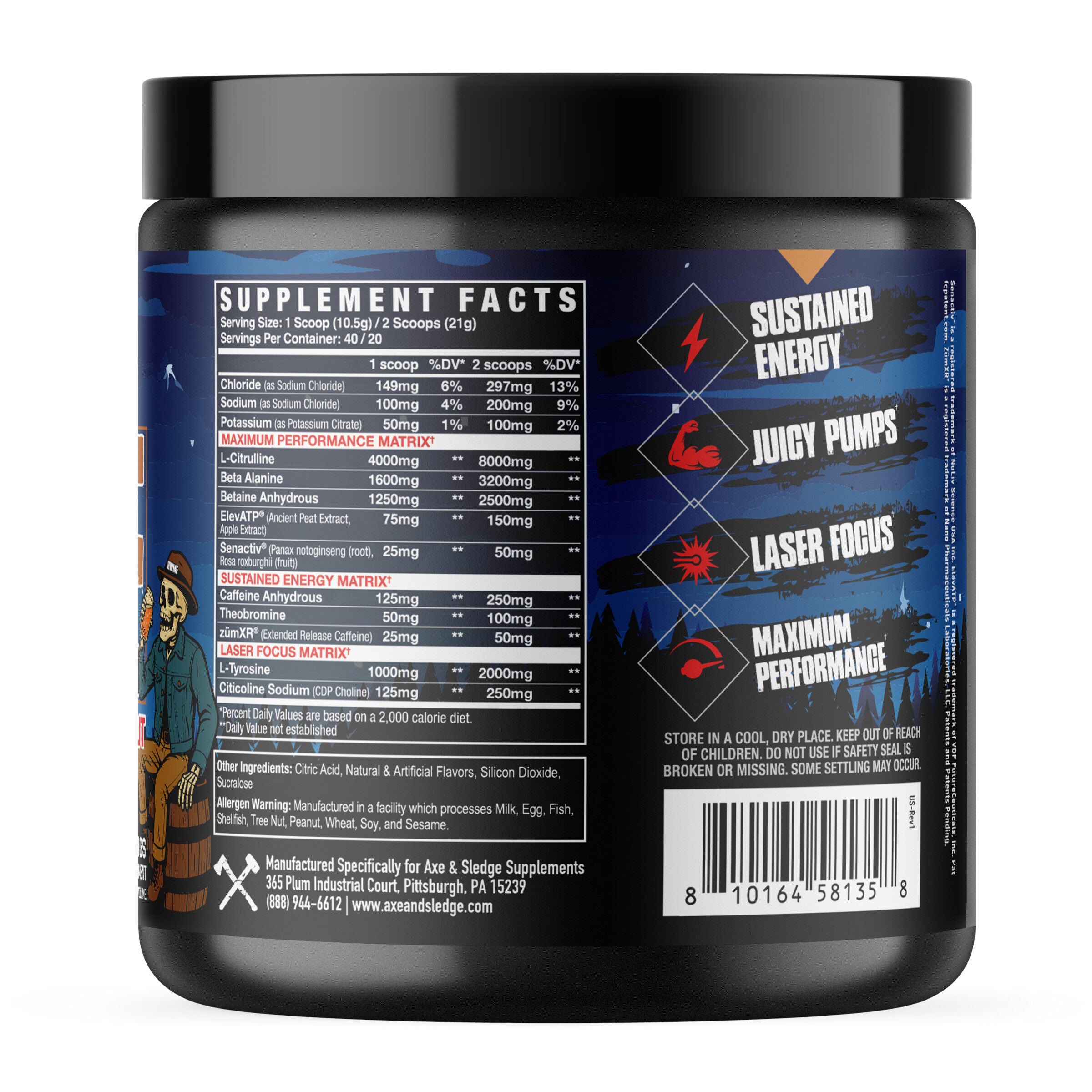 Intake All-In-One Pre-Workout - Apple Pie Moonshine (40 Servings) Apple Pie Moonshine | GNC